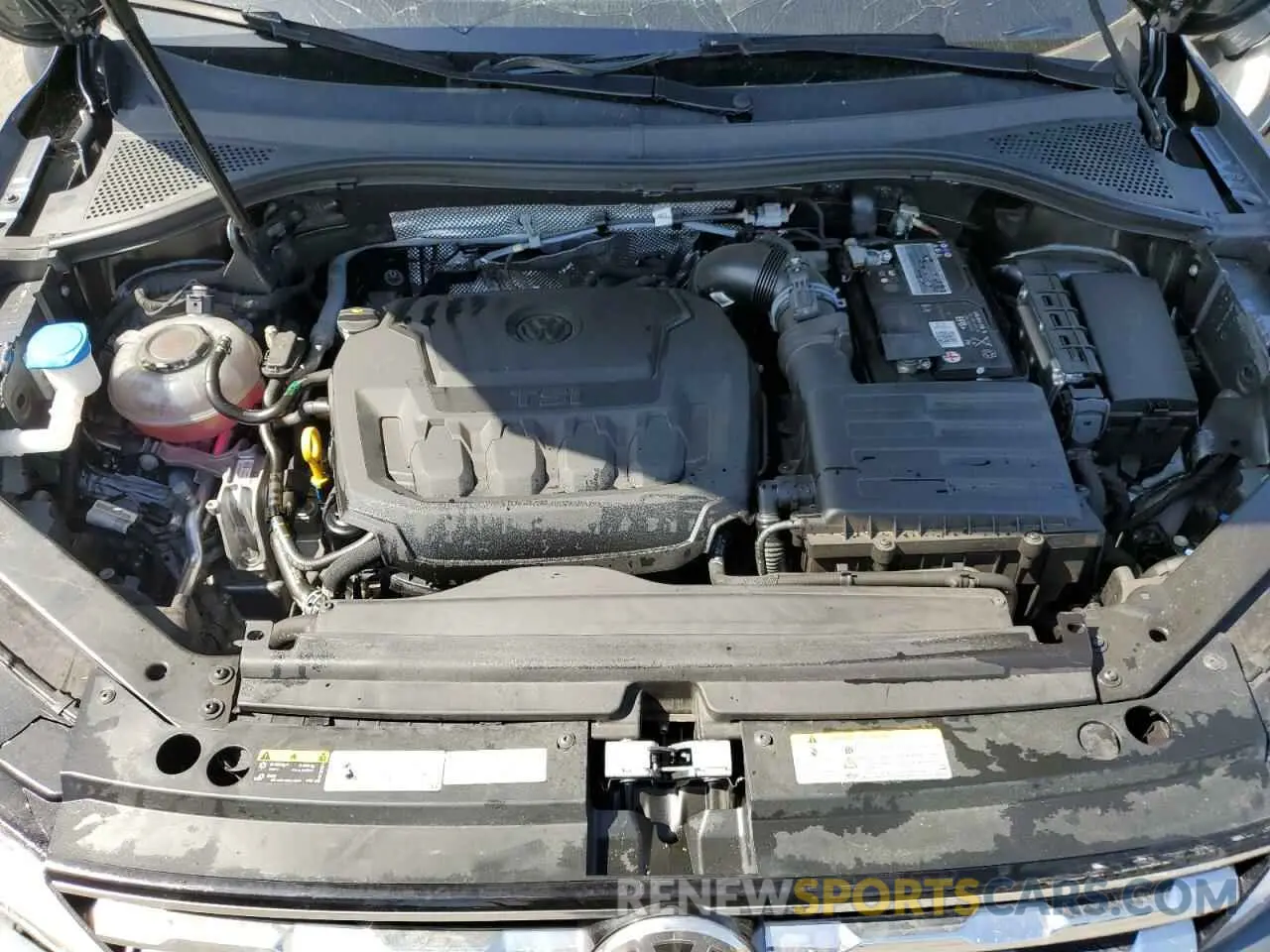 13 fotografías del automóvil dañado 3VV2B7AX2MM075326 VOLKSWAGEN TIGUAN 2021