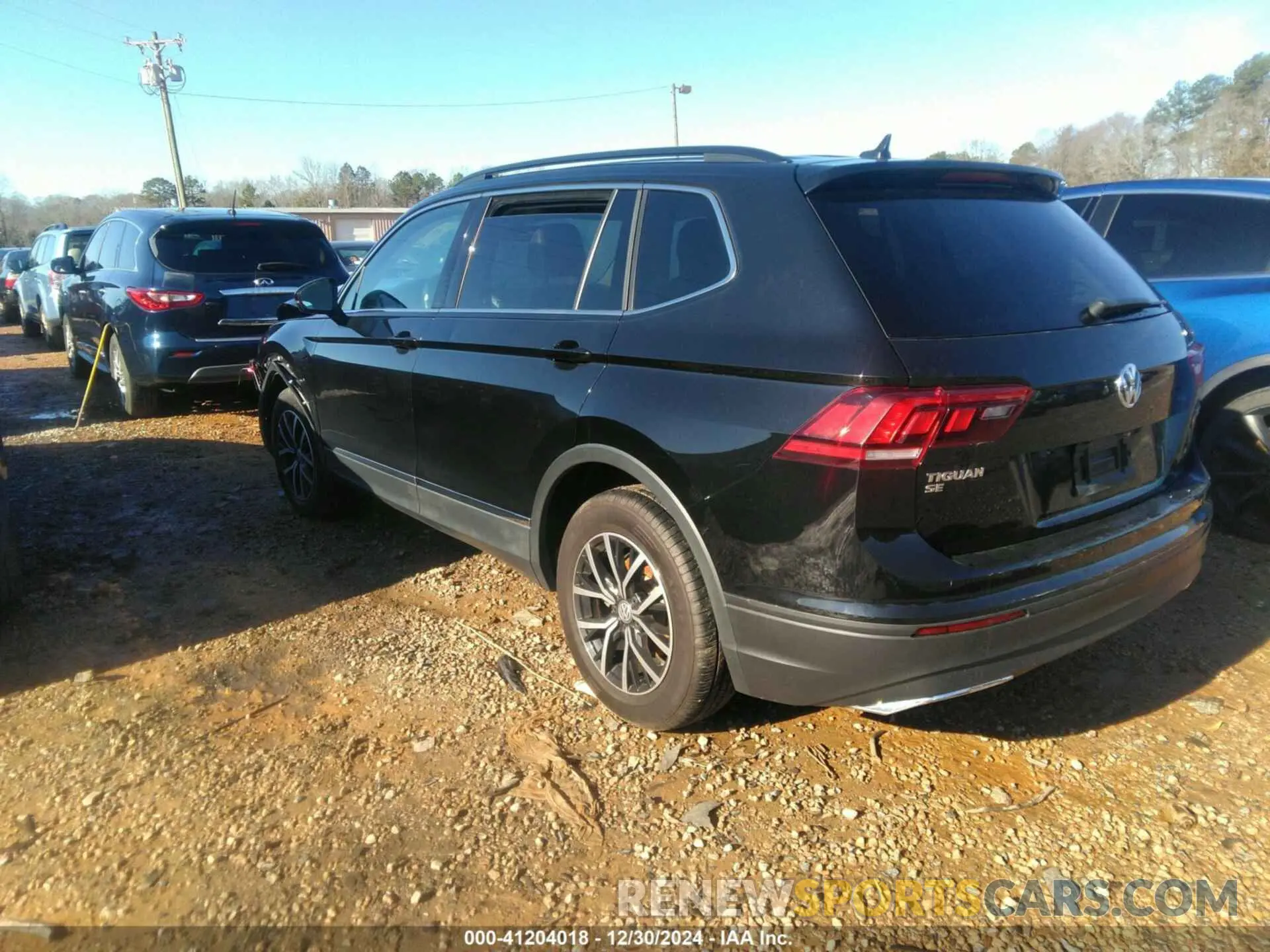 3 fotografías del automóvil dañado 3VV2B7AX2MM078856 VOLKSWAGEN TIGUAN 2021