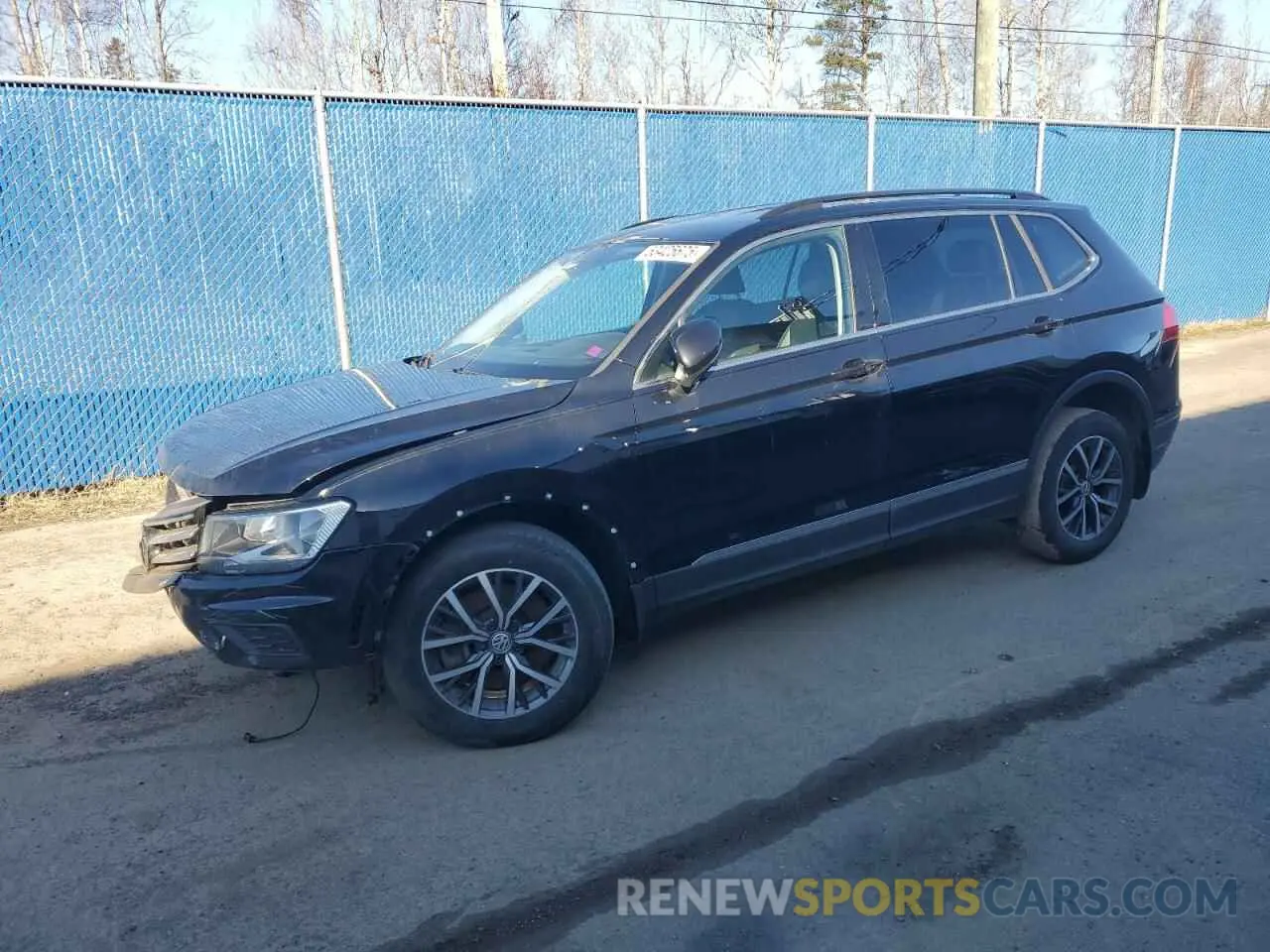 1 fotografías del automóvil dañado 3VV2B7AX2MM083572 VOLKSWAGEN TIGUAN 2021