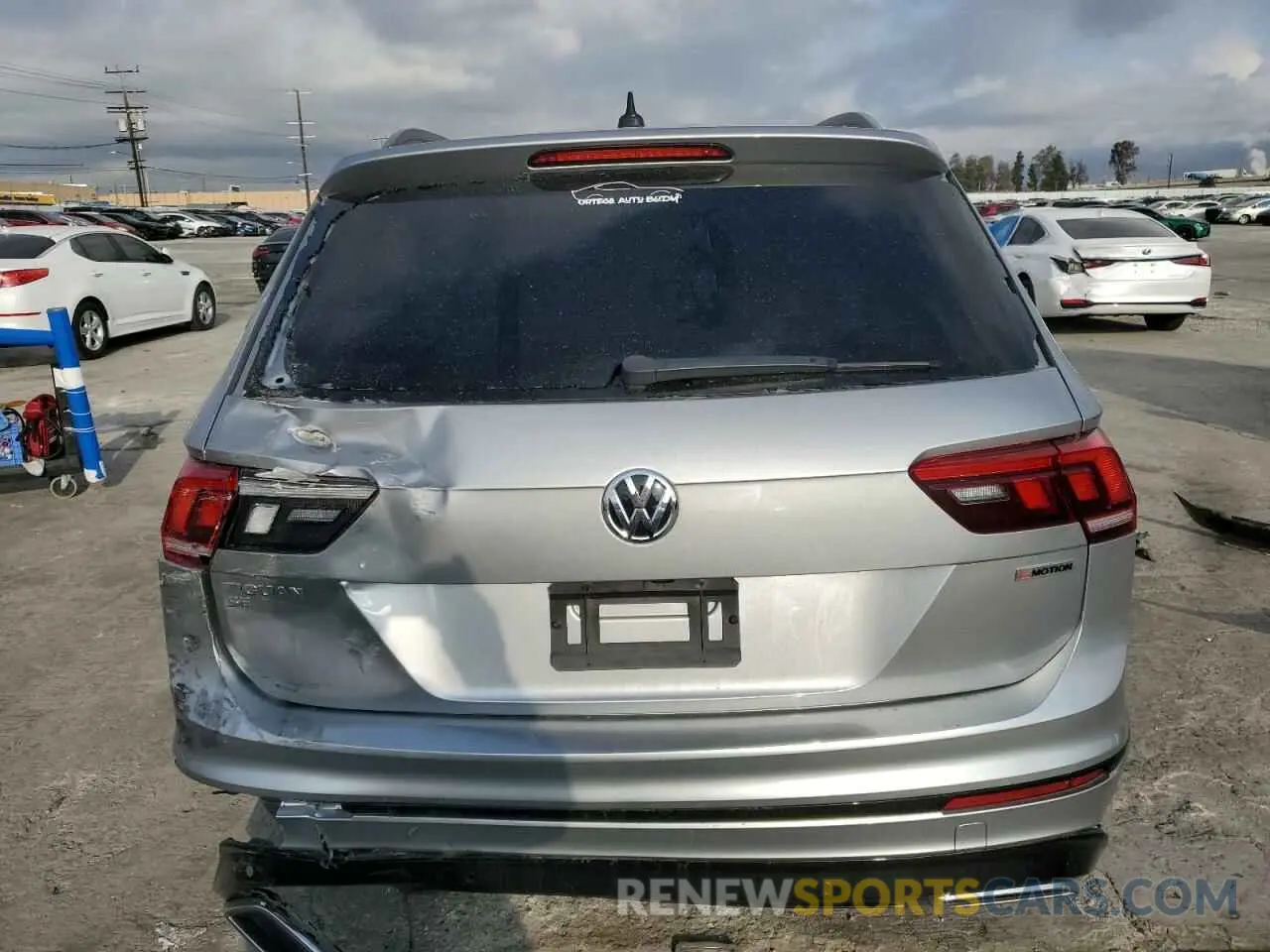 6 fotografías del automóvil dañado 3VV2B7AX3MM067025 VOLKSWAGEN TIGUAN 2021