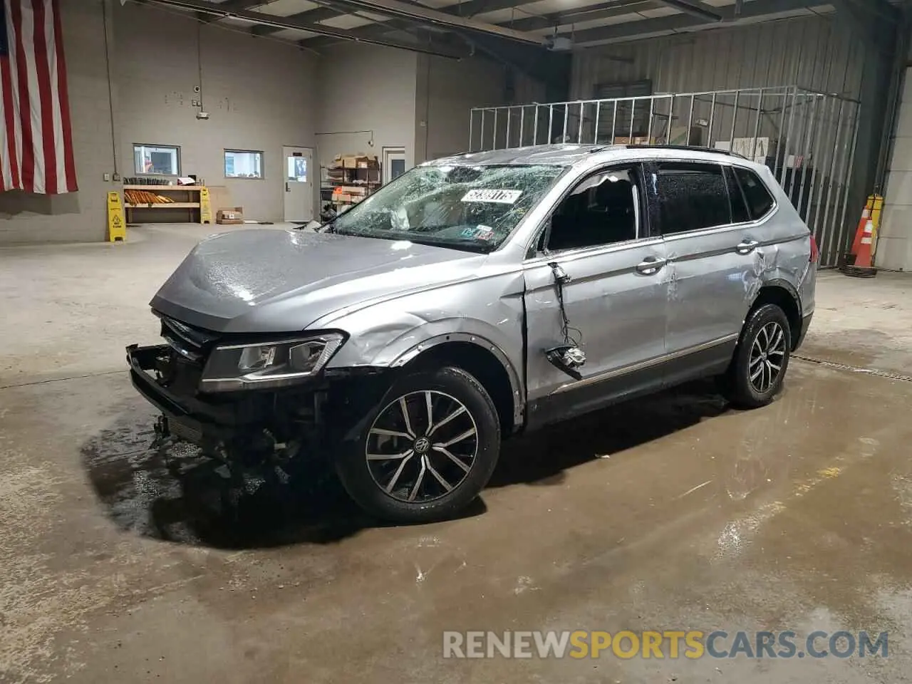 1 fotografías del automóvil dañado 3VV2B7AX3MM121679 VOLKSWAGEN TIGUAN 2021
