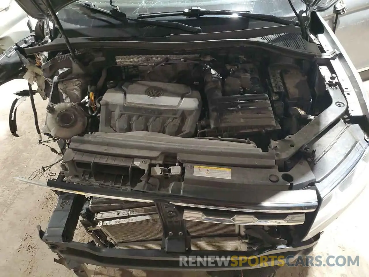 12 fotografías del automóvil dañado 3VV2B7AX3MM121679 VOLKSWAGEN TIGUAN 2021