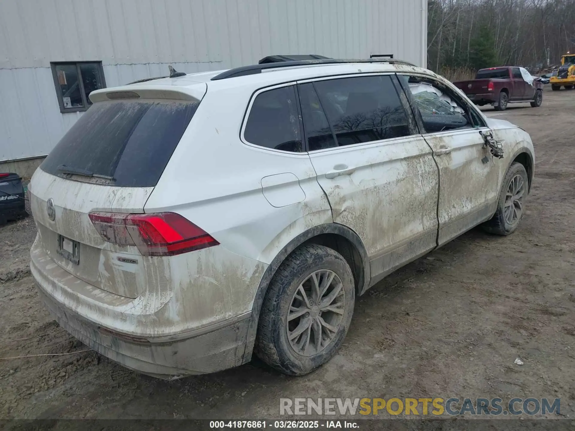 4 fotografías del automóvil dañado 3VV2B7AX4MM009456 VOLKSWAGEN TIGUAN 2021