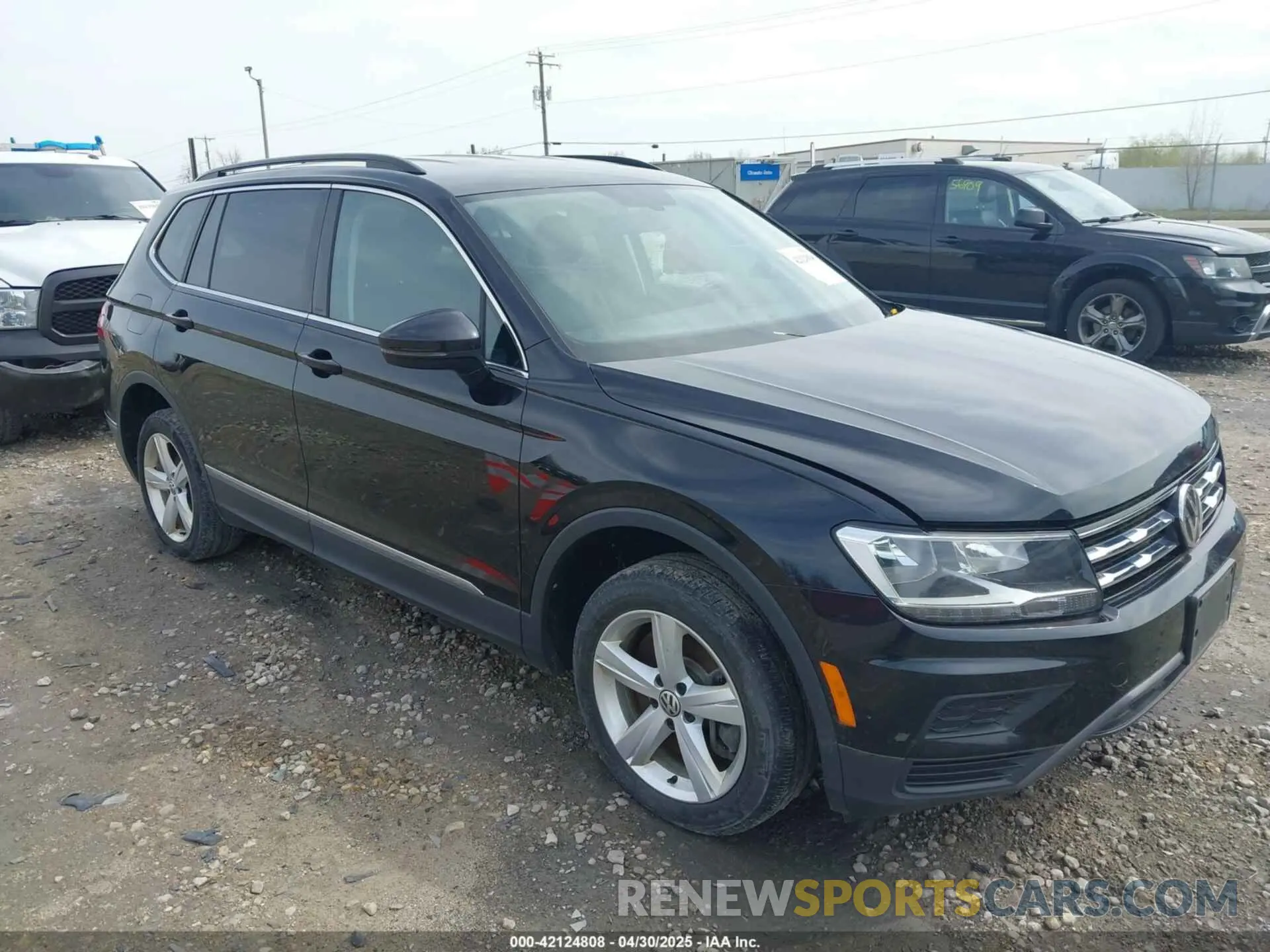1 fotografías del automóvil dañado 3VV2B7AX4MM050282 VOLKSWAGEN TIGUAN 2021