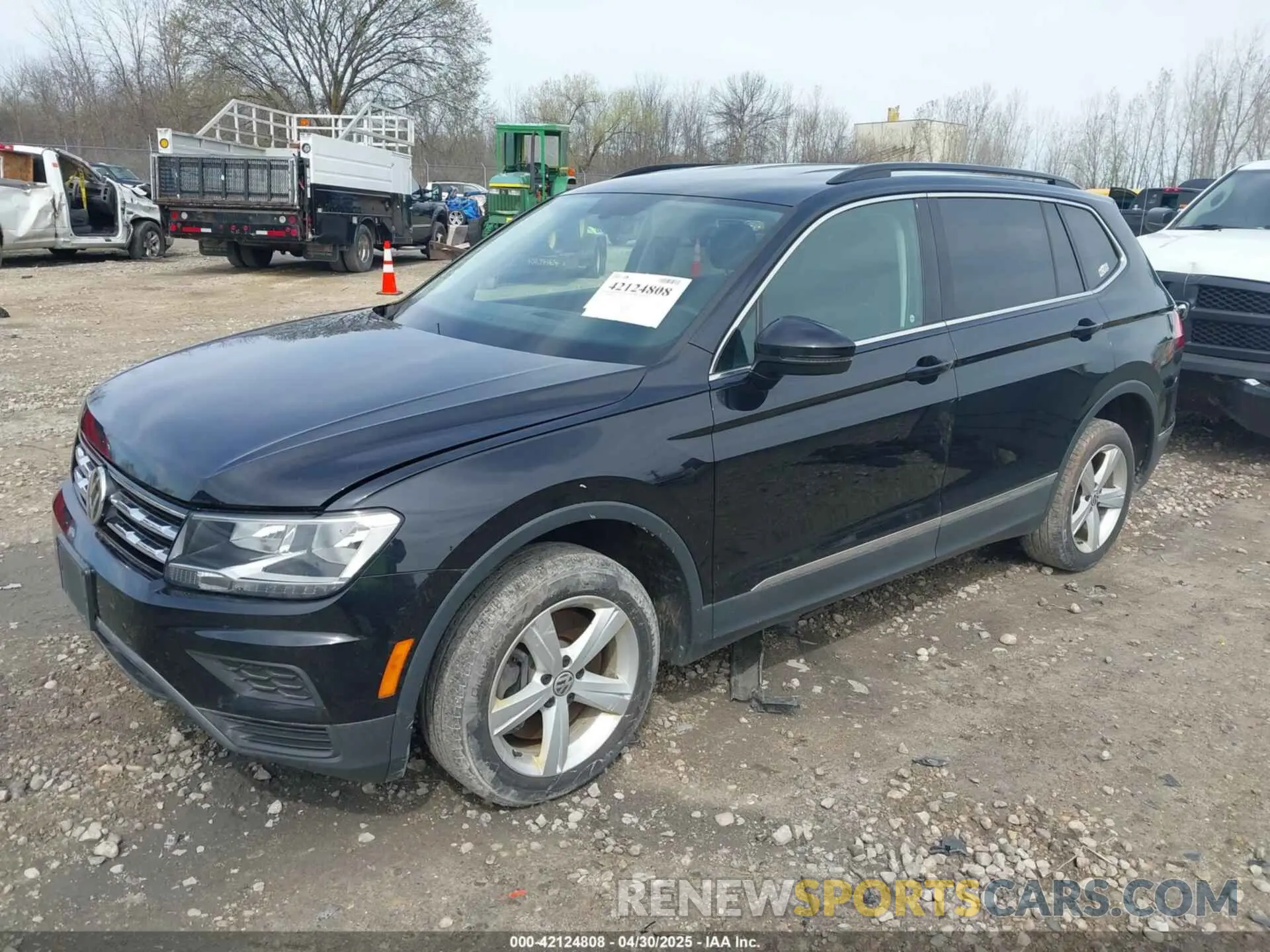 2 fotografías del automóvil dañado 3VV2B7AX4MM050282 VOLKSWAGEN TIGUAN 2021