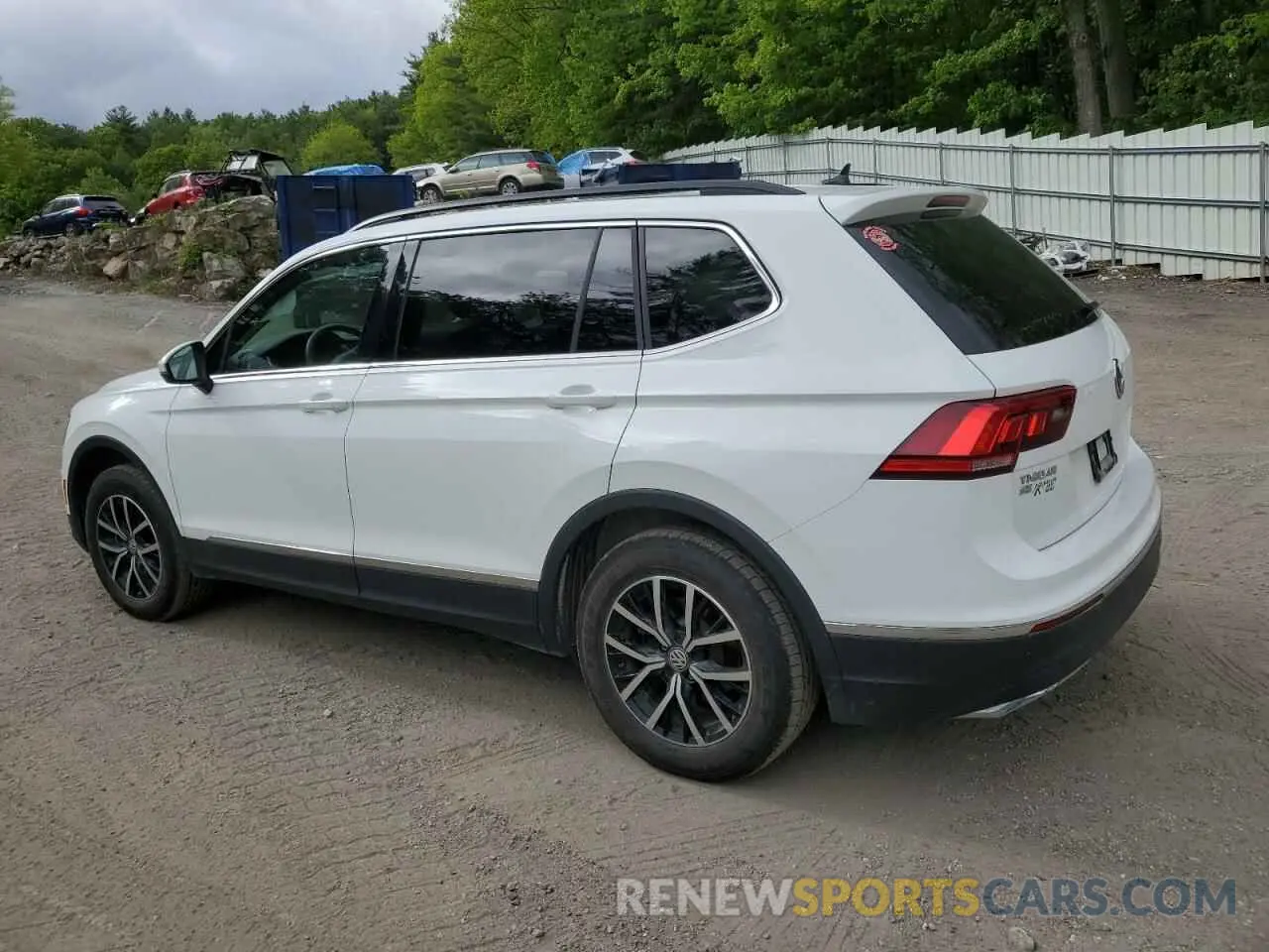 2 fotografías del automóvil dañado 3VV2B7AX4MM055479 VOLKSWAGEN TIGUAN 2021
