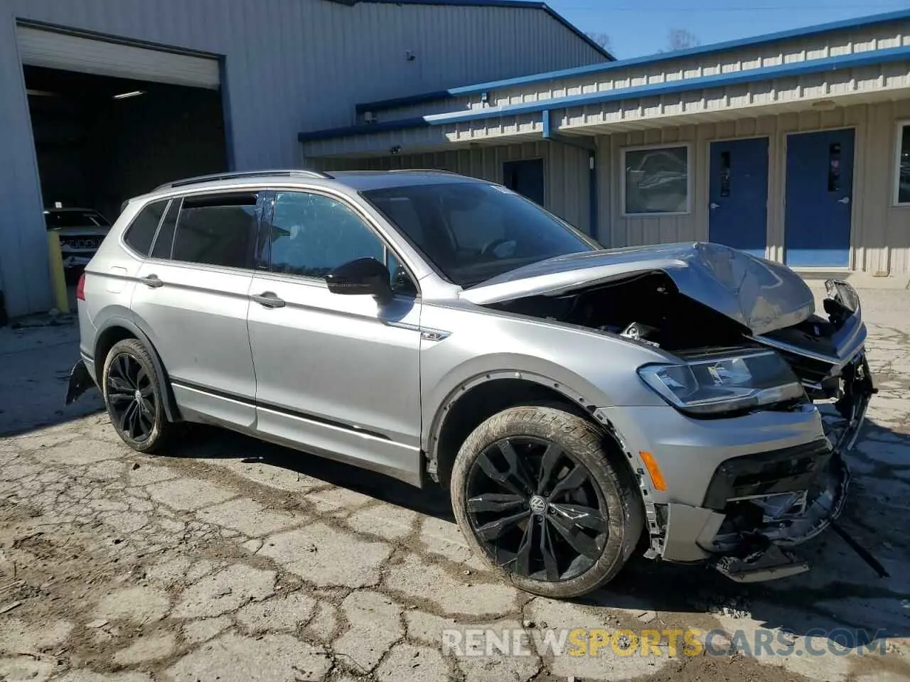 4 fotografías del automóvil dañado 3VV2B7AX4MM077532 VOLKSWAGEN TIGUAN 2021