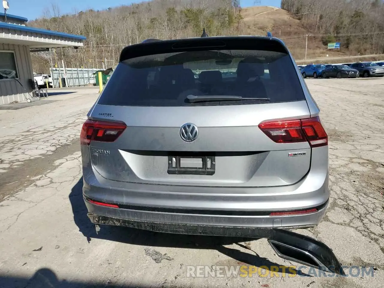 6 fotografías del automóvil dañado 3VV2B7AX4MM077532 VOLKSWAGEN TIGUAN 2021