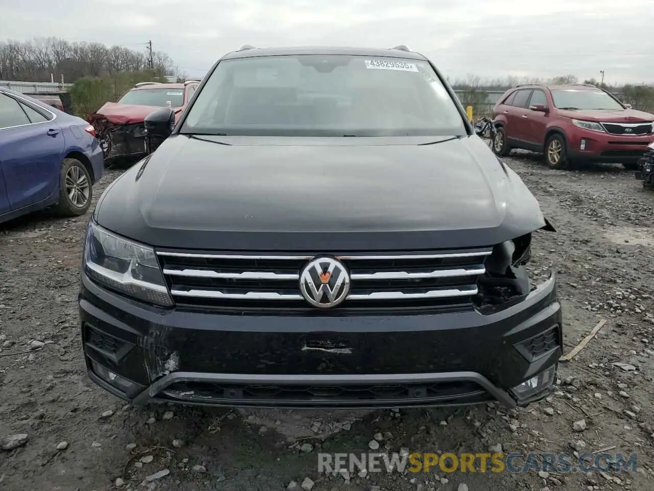 5 fotografías del automóvil dañado 3VV2B7AX4MM101098 VOLKSWAGEN TIGUAN 2021