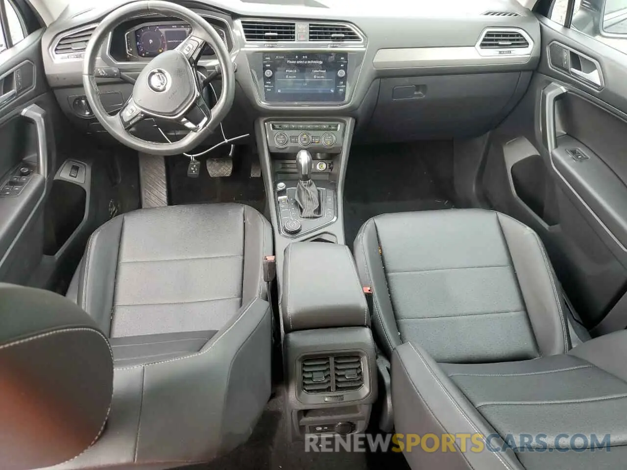 8 fotografías del automóvil dañado 3VV2B7AX4MM101098 VOLKSWAGEN TIGUAN 2021