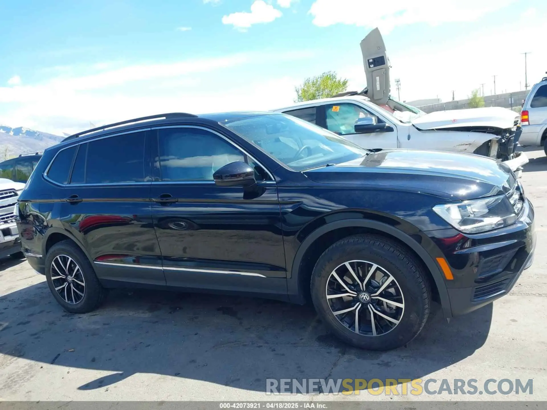 13 fotografías del automóvil dañado 3VV2B7AX4MM121545 VOLKSWAGEN TIGUAN 2021