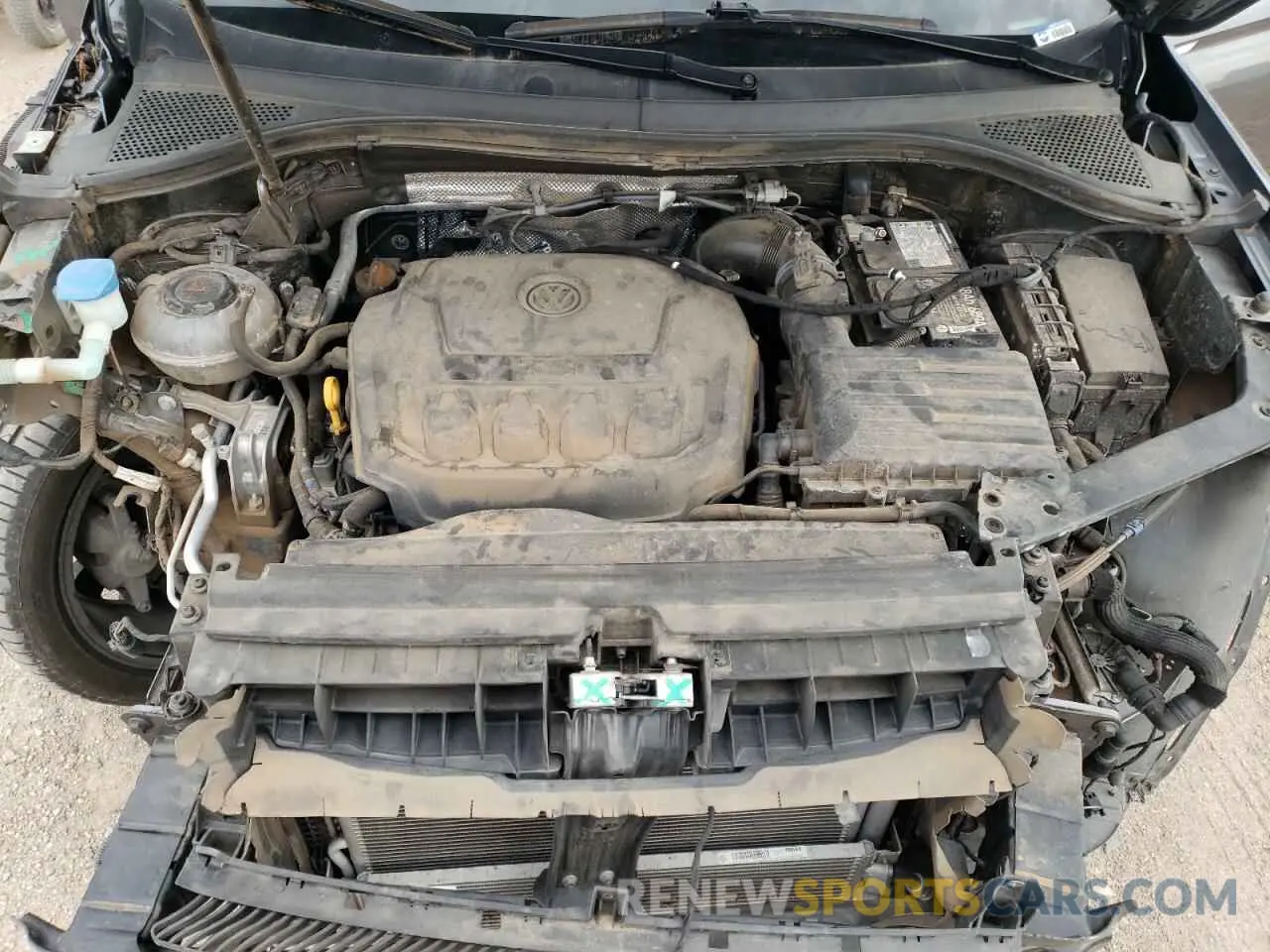 12 fotografías del automóvil dañado 3VV2B7AX5MM057855 VOLKSWAGEN TIGUAN 2021