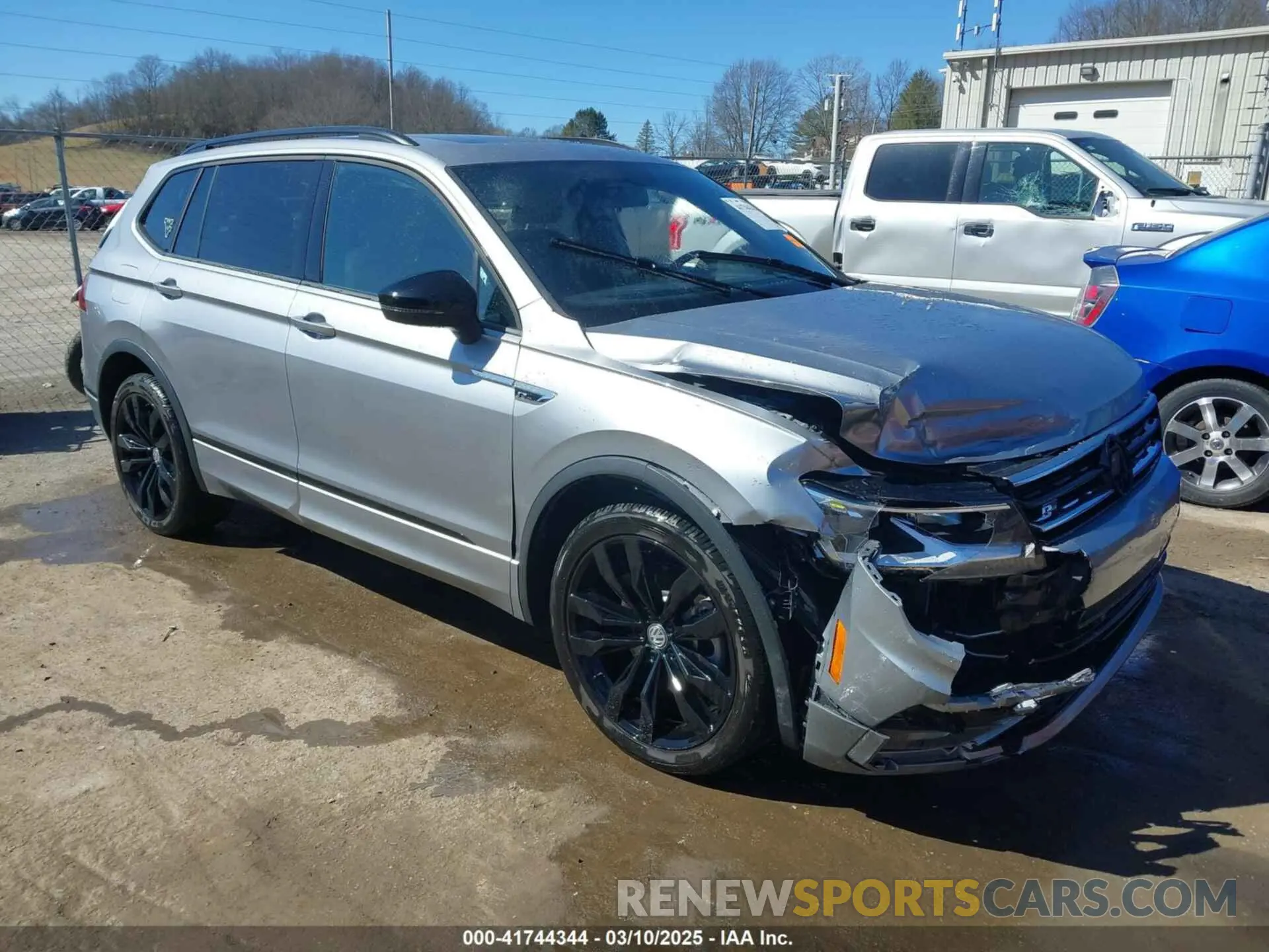 1 fotografías del automóvil dañado 3VV2B7AX5MM113633 VOLKSWAGEN TIGUAN 2021