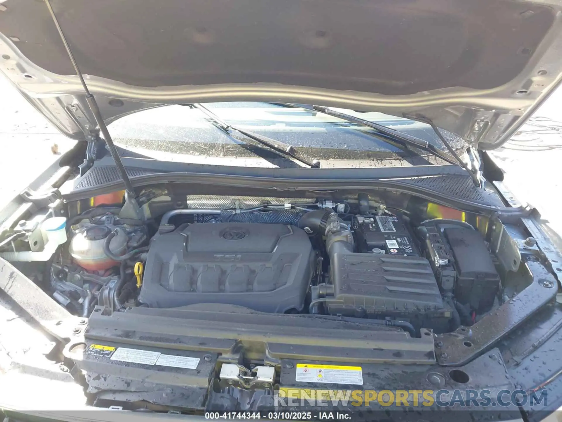 10 fotografías del automóvil dañado 3VV2B7AX5MM113633 VOLKSWAGEN TIGUAN 2021