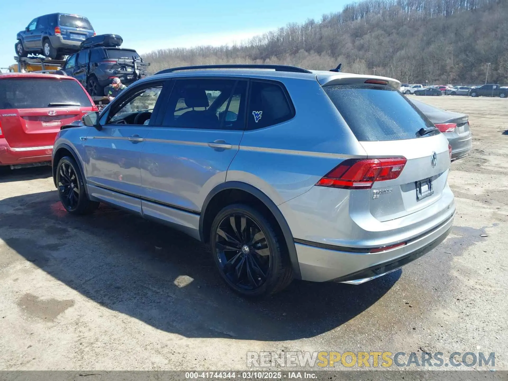 3 fotografías del automóvil dañado 3VV2B7AX5MM113633 VOLKSWAGEN TIGUAN 2021