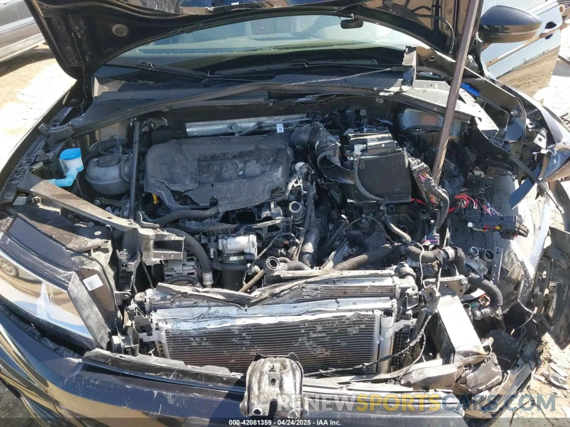 10 fotografías del automóvil dañado 3VV2B7AX5MM140654 VOLKSWAGEN TIGUAN 2021