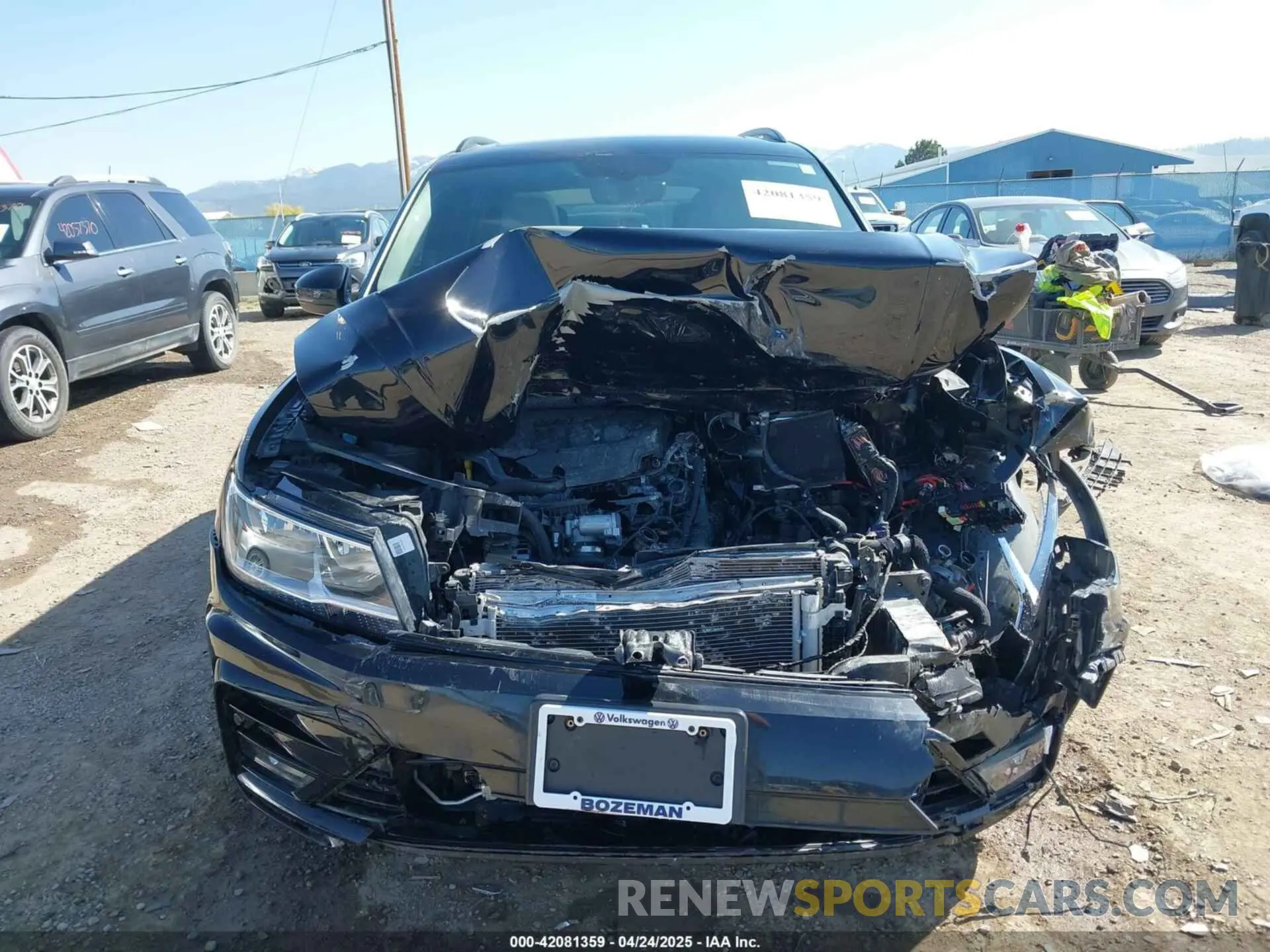 13 fotografías del automóvil dañado 3VV2B7AX5MM140654 VOLKSWAGEN TIGUAN 2021