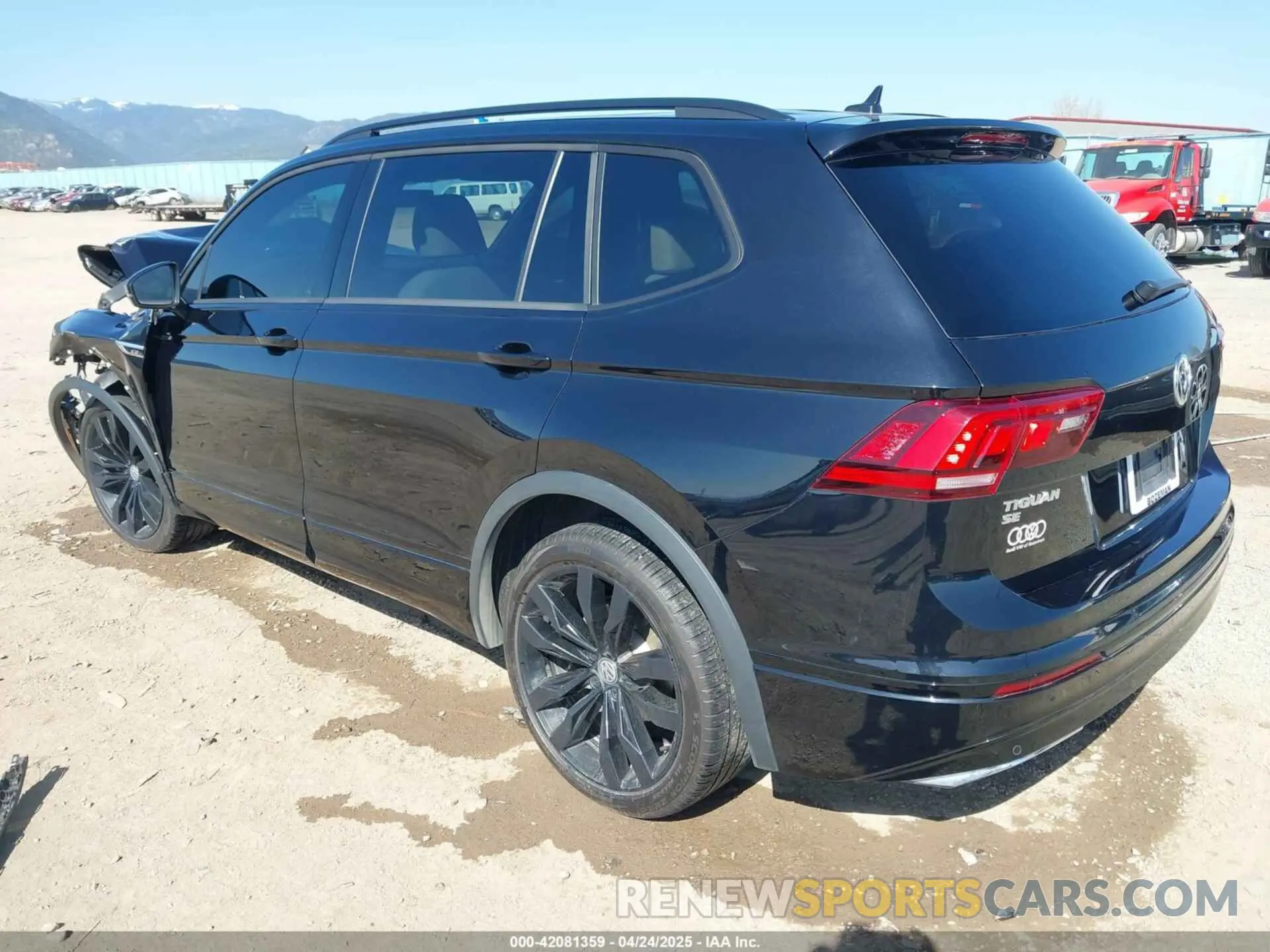 3 fotografías del automóvil dañado 3VV2B7AX5MM140654 VOLKSWAGEN TIGUAN 2021