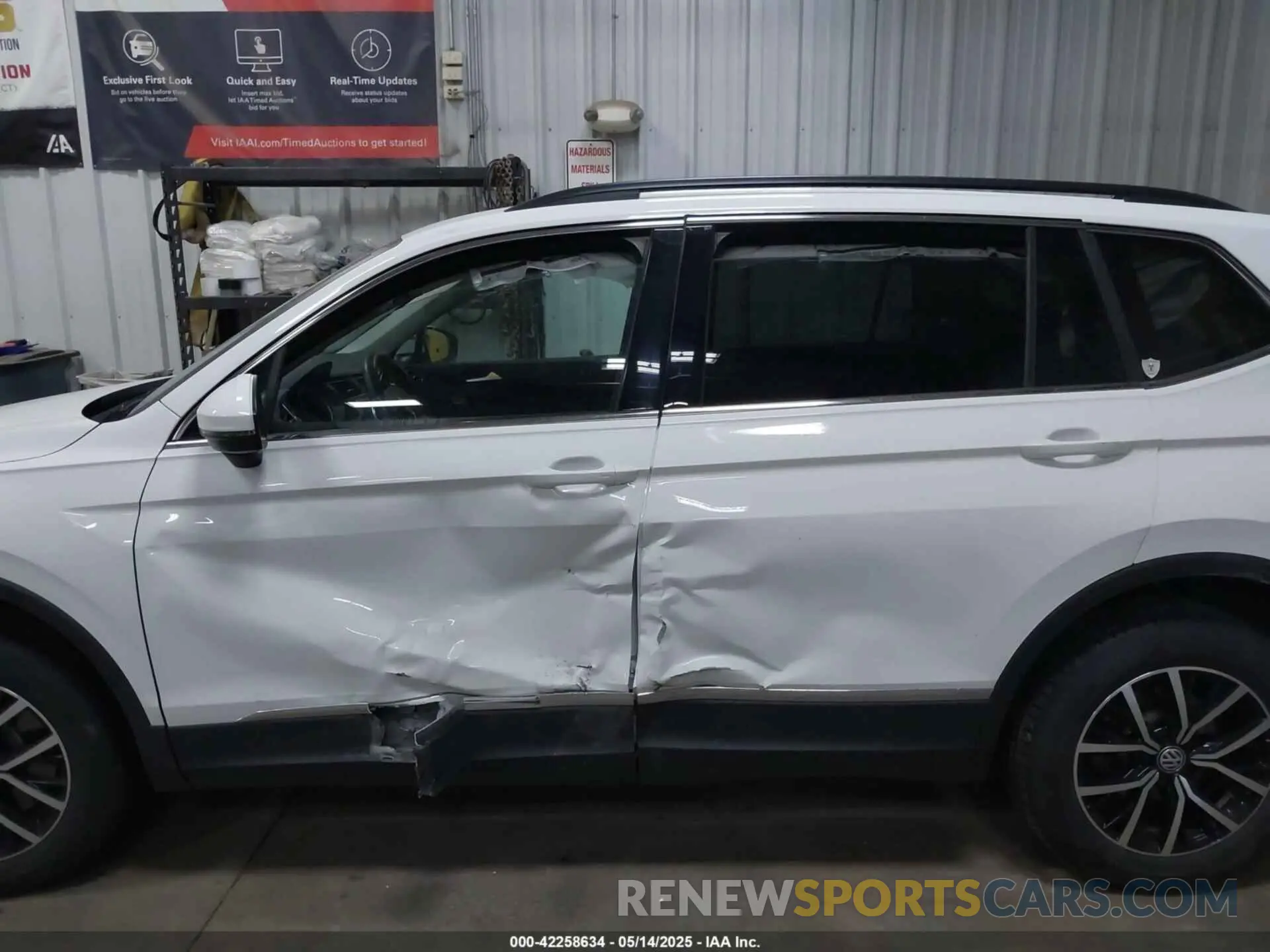 14 fotografías del automóvil dañado 3VV2B7AX5MM142338 VOLKSWAGEN TIGUAN 2021
