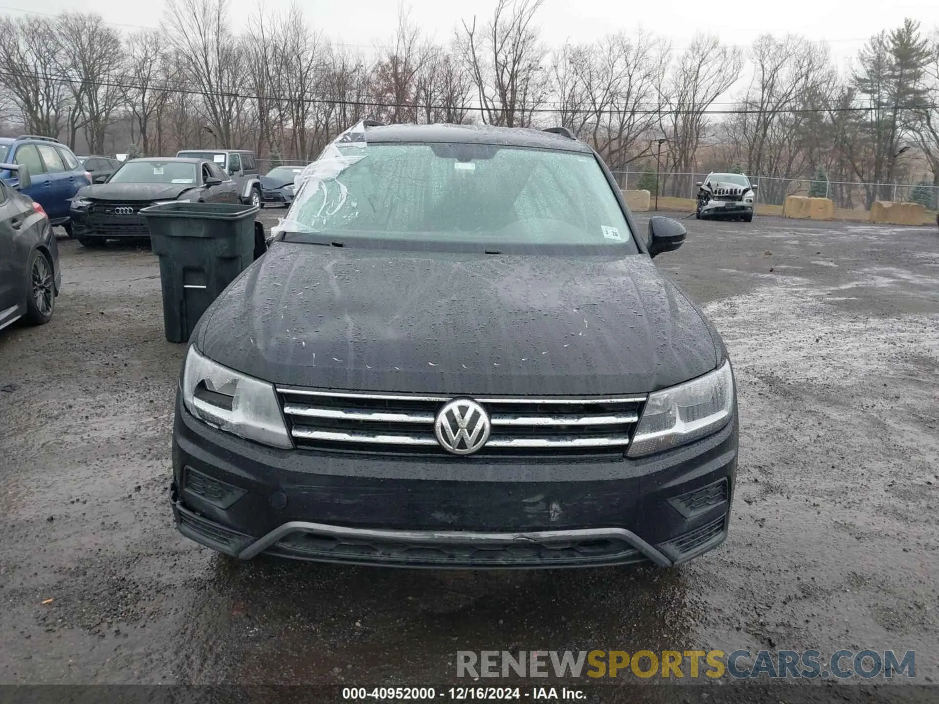 12 fotografías del automóvil dañado 3VV2B7AX6MM064166 VOLKSWAGEN TIGUAN 2021
