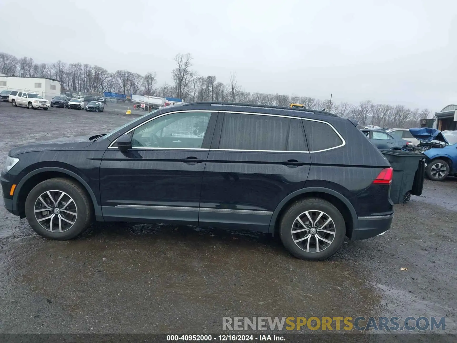 14 fotografías del automóvil dañado 3VV2B7AX6MM064166 VOLKSWAGEN TIGUAN 2021