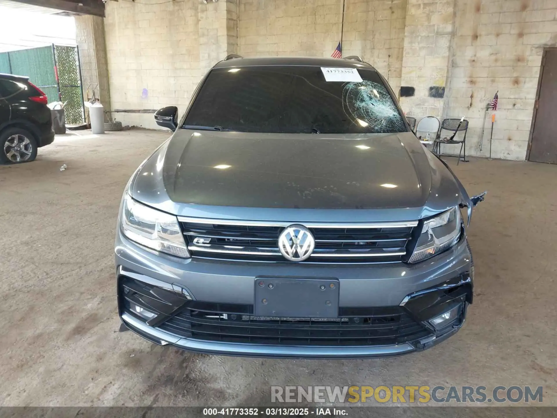 12 fotografías del automóvil dañado 3VV2B7AX6MM070839 VOLKSWAGEN TIGUAN 2021