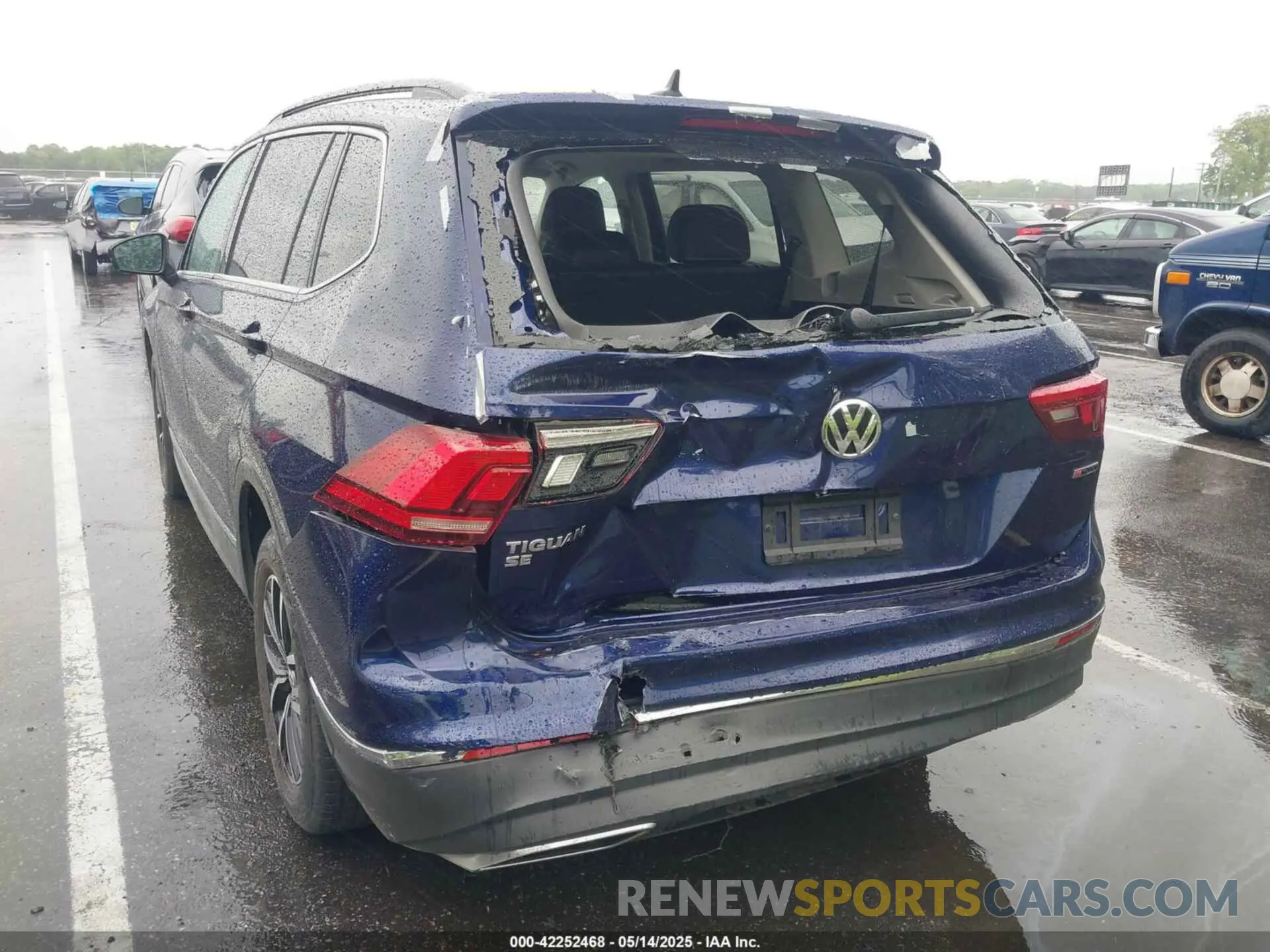 6 fotografías del automóvil dañado 3VV2B7AX6MM093344 VOLKSWAGEN TIGUAN 2021