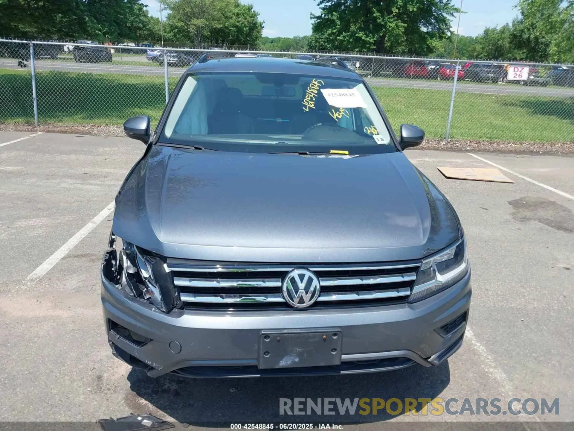 12 fotografías del automóvil dañado 3VV2B7AX7MM071952 VOLKSWAGEN TIGUAN 2021