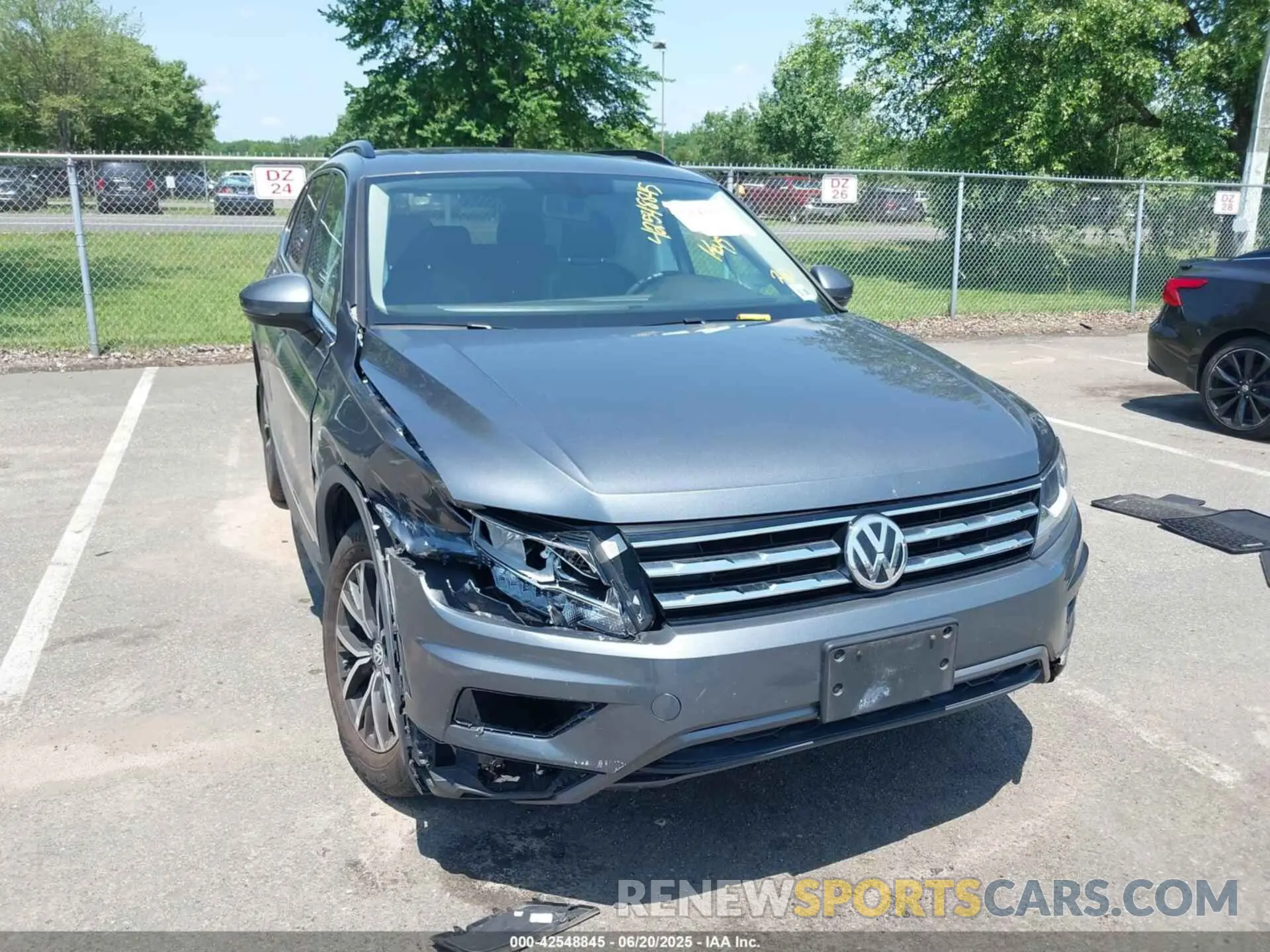 6 fotografías del automóvil dañado 3VV2B7AX7MM071952 VOLKSWAGEN TIGUAN 2021