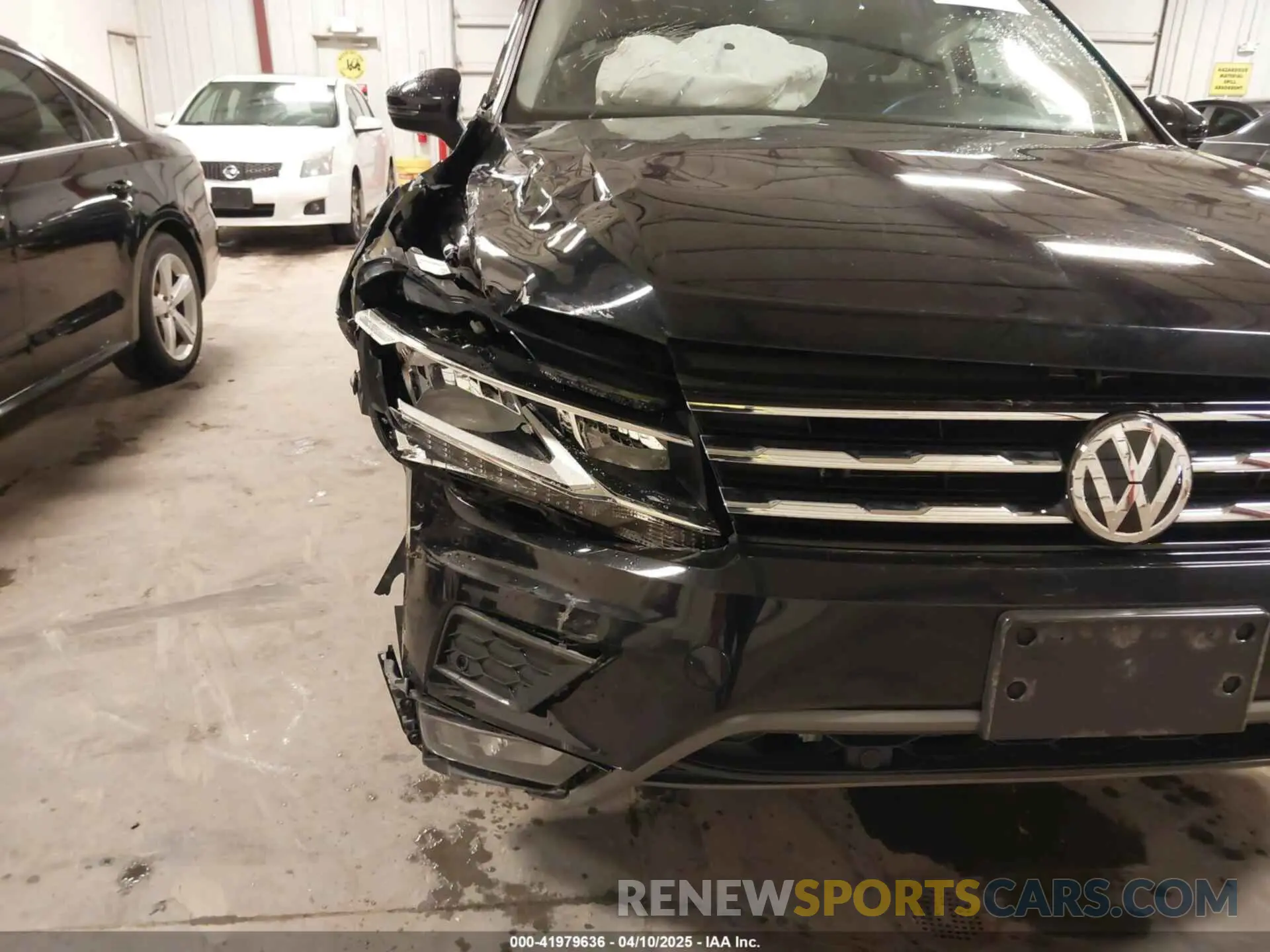 6 fotografías del automóvil dañado 3VV2B7AXXMM034880 VOLKSWAGEN TIGUAN 2021