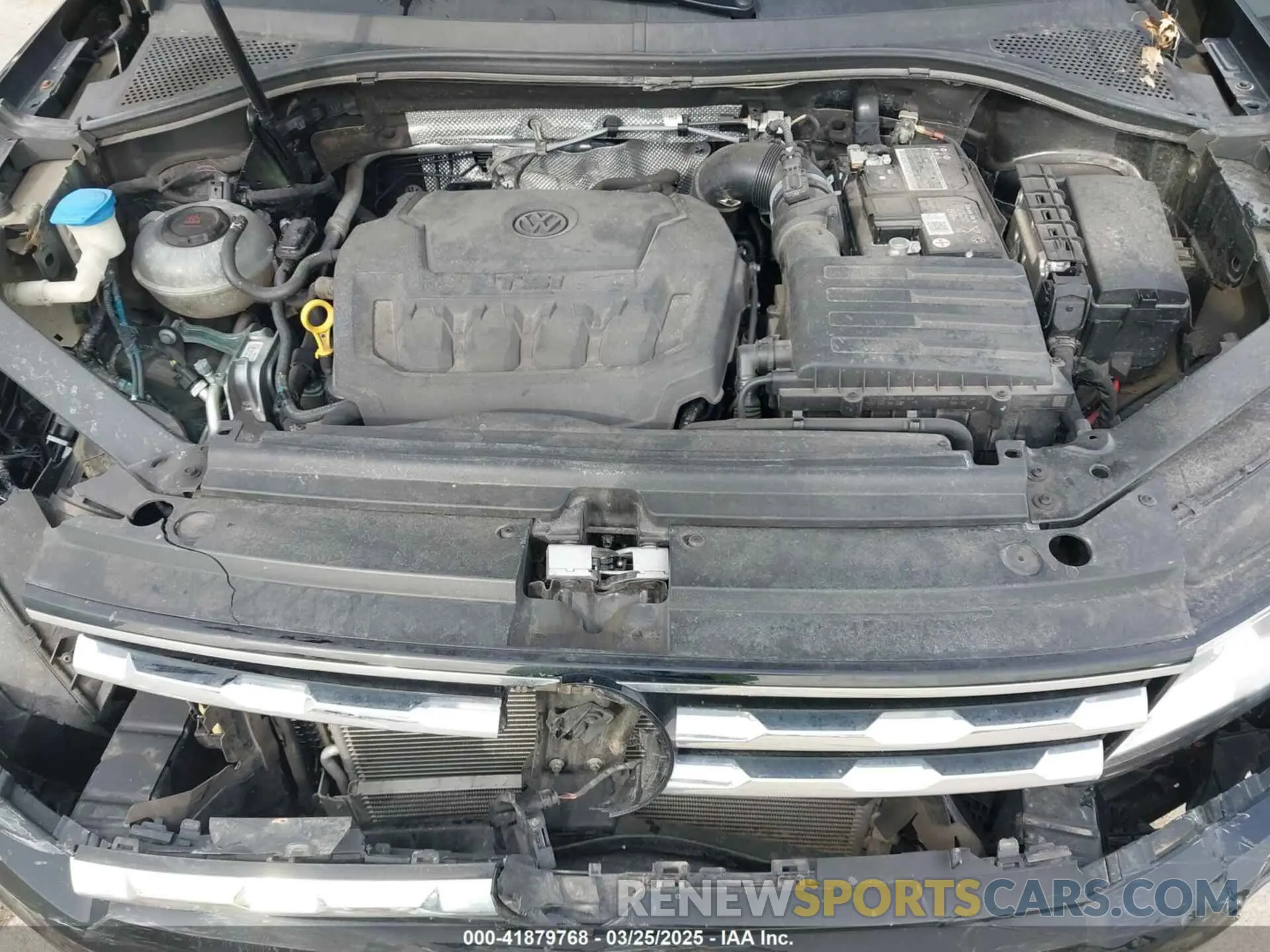 10 fotografías del automóvil dañado 3VV2B7AXXMM057849 VOLKSWAGEN TIGUAN 2021