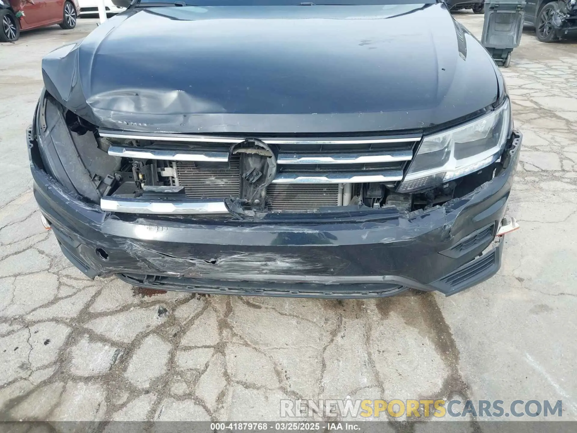 6 fotografías del automóvil dañado 3VV2B7AXXMM057849 VOLKSWAGEN TIGUAN 2021
