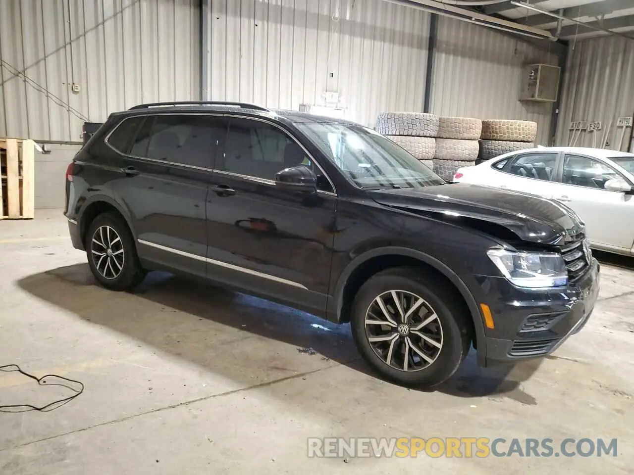 4 fotografías del automóvil dañado 3VV2B7AXXMM071024 VOLKSWAGEN TIGUAN 2021