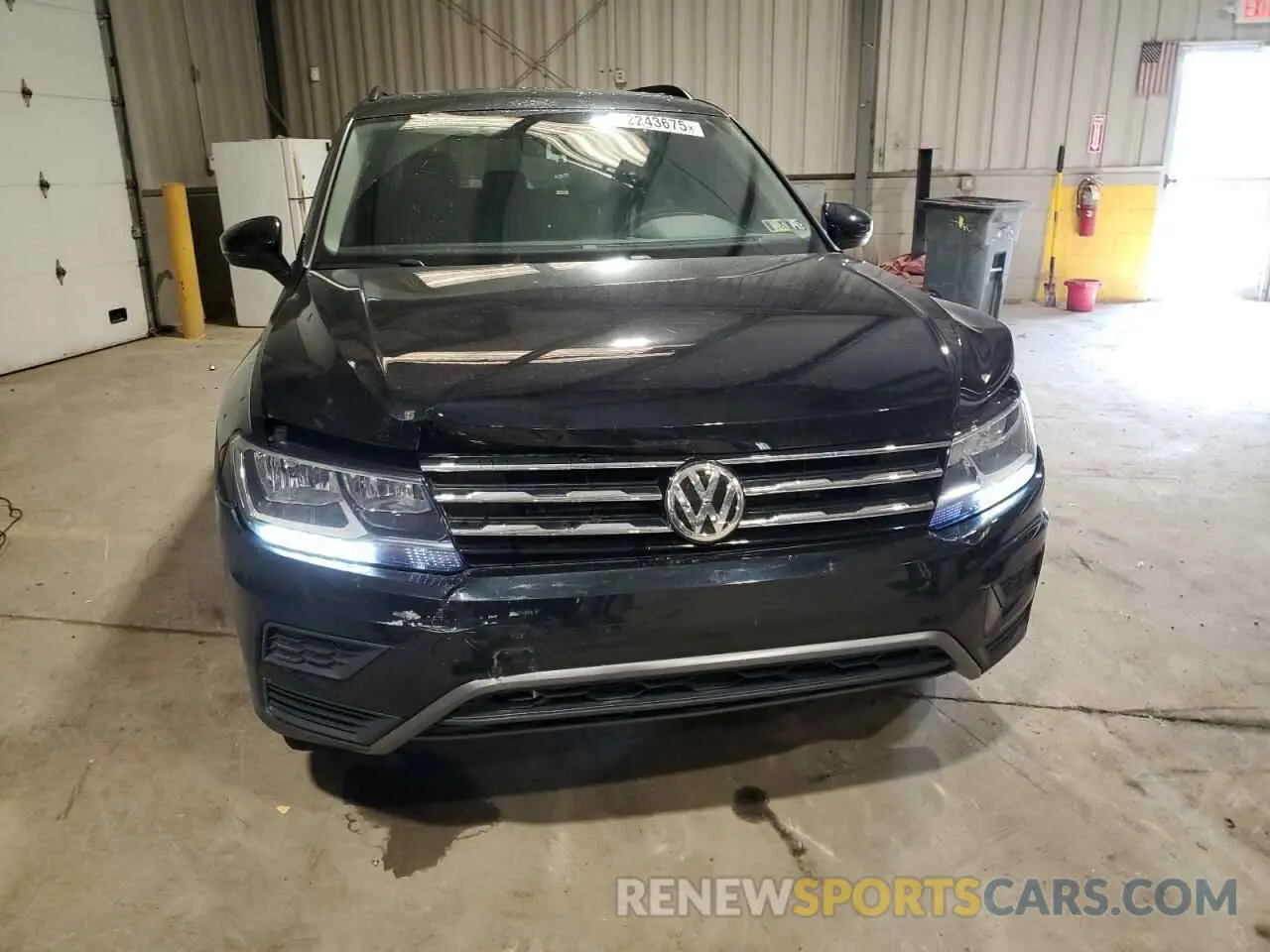 5 fotografías del automóvil dañado 3VV2B7AXXMM071024 VOLKSWAGEN TIGUAN 2021