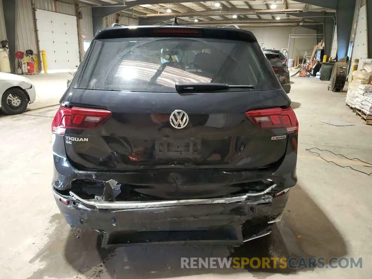 6 fotografías del automóvil dañado 3VV2B7AXXMM071024 VOLKSWAGEN TIGUAN 2021