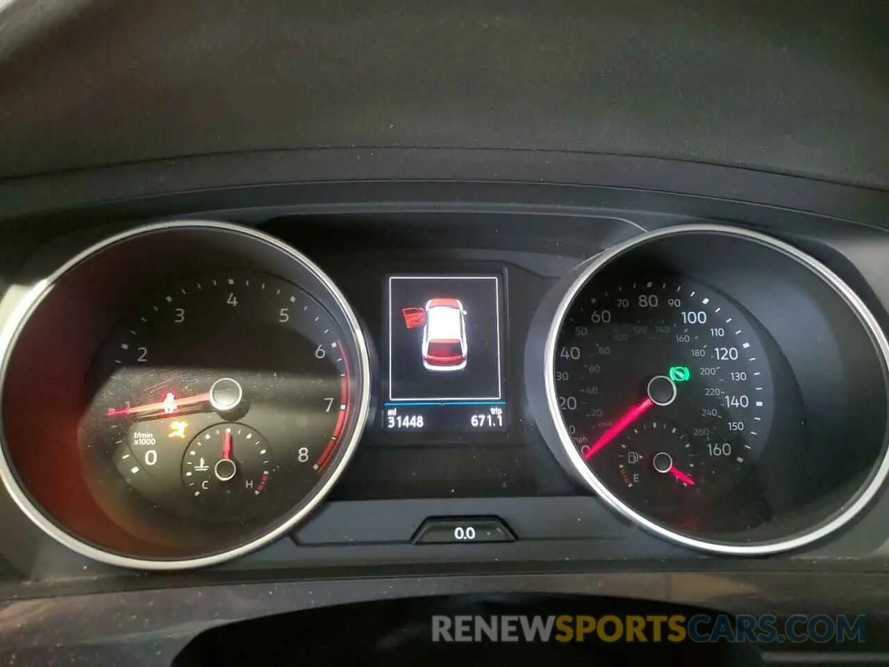 9 fotografías del automóvil dañado 3VV2B7AXXMM071024 VOLKSWAGEN TIGUAN 2021