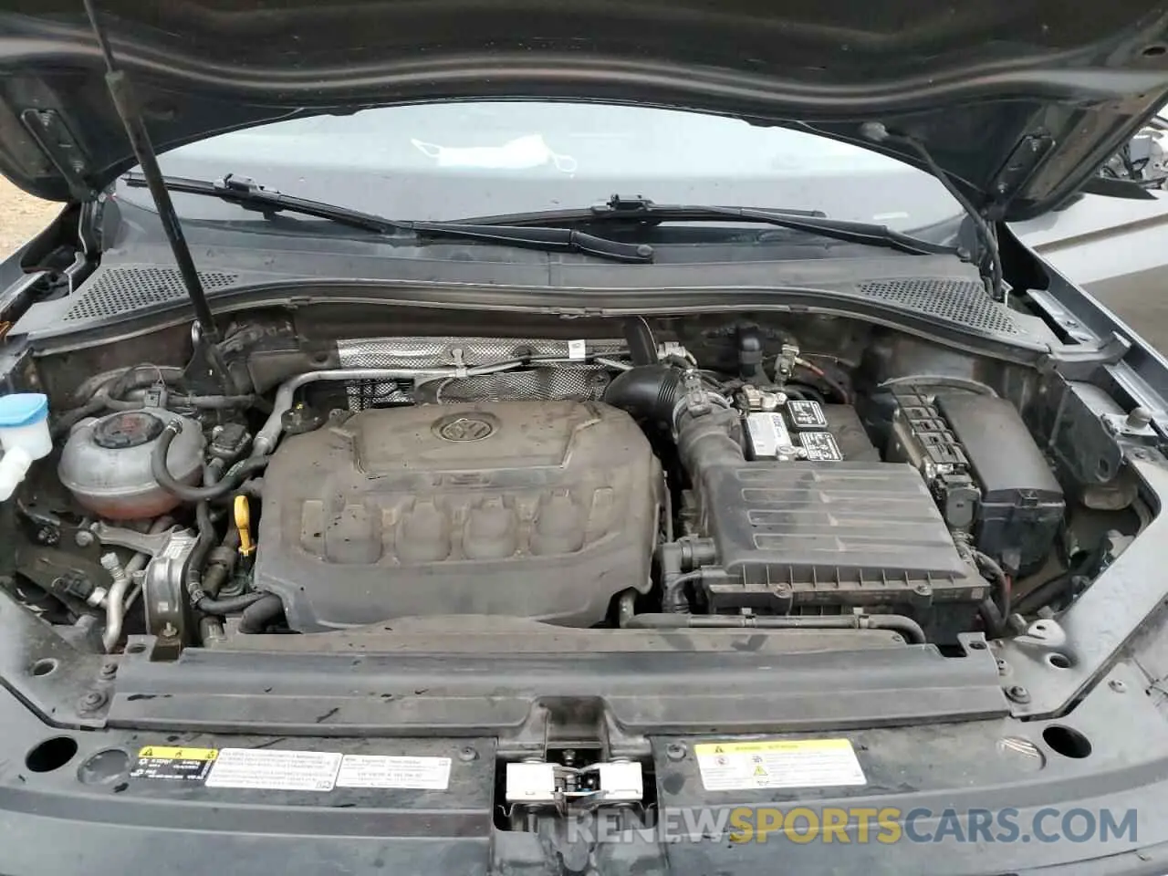 12 fotografías del automóvil dañado 3VV2B7AXXMM091676 VOLKSWAGEN TIGUAN 2021