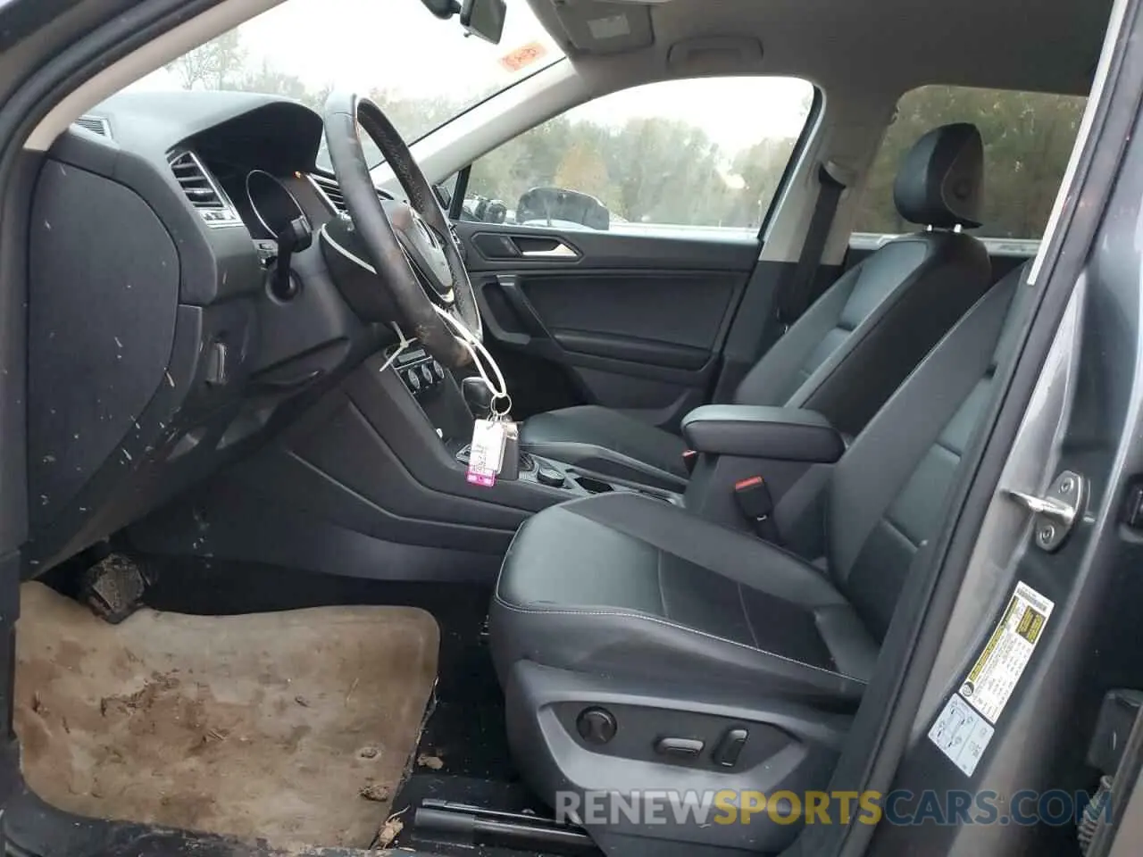 7 fotografías del automóvil dañado 3VV2B7AXXMM091676 VOLKSWAGEN TIGUAN 2021