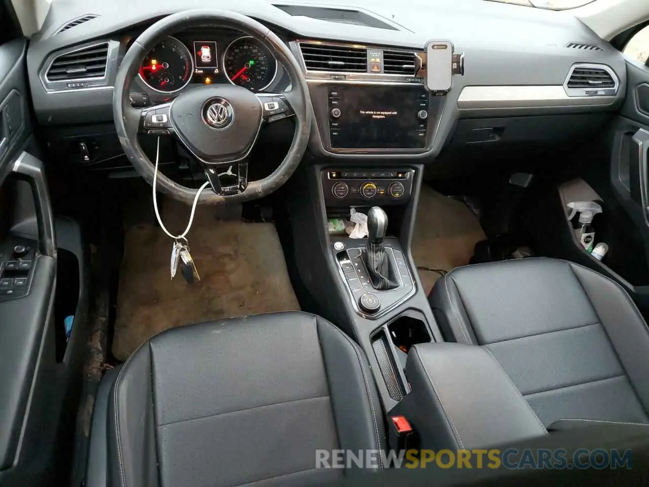8 fotografías del automóvil dañado 3VV2B7AXXMM091676 VOLKSWAGEN TIGUAN 2021