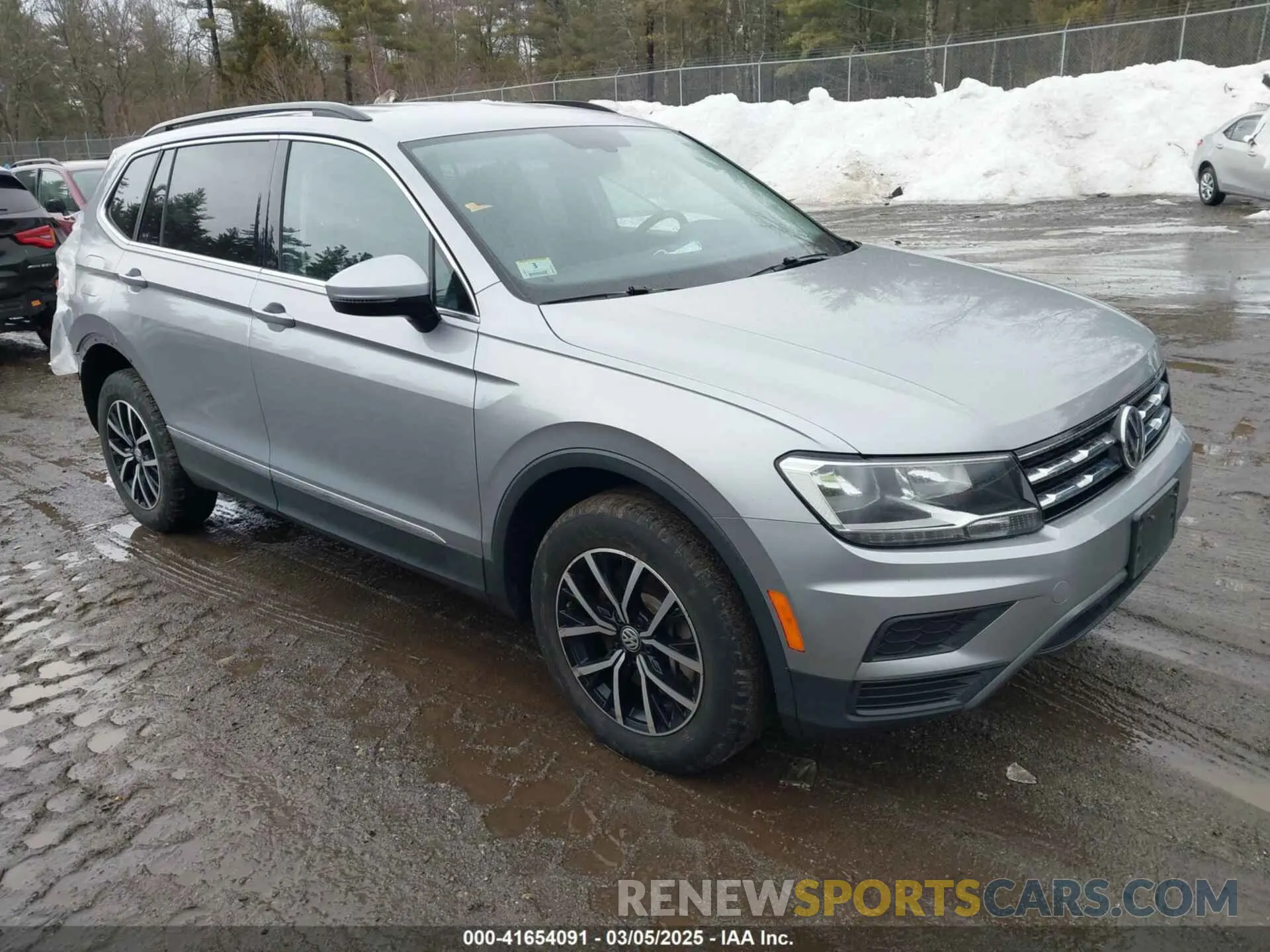 1 fotografías del automóvil dañado 3VV2B7AXXMM101512 VOLKSWAGEN TIGUAN 2021