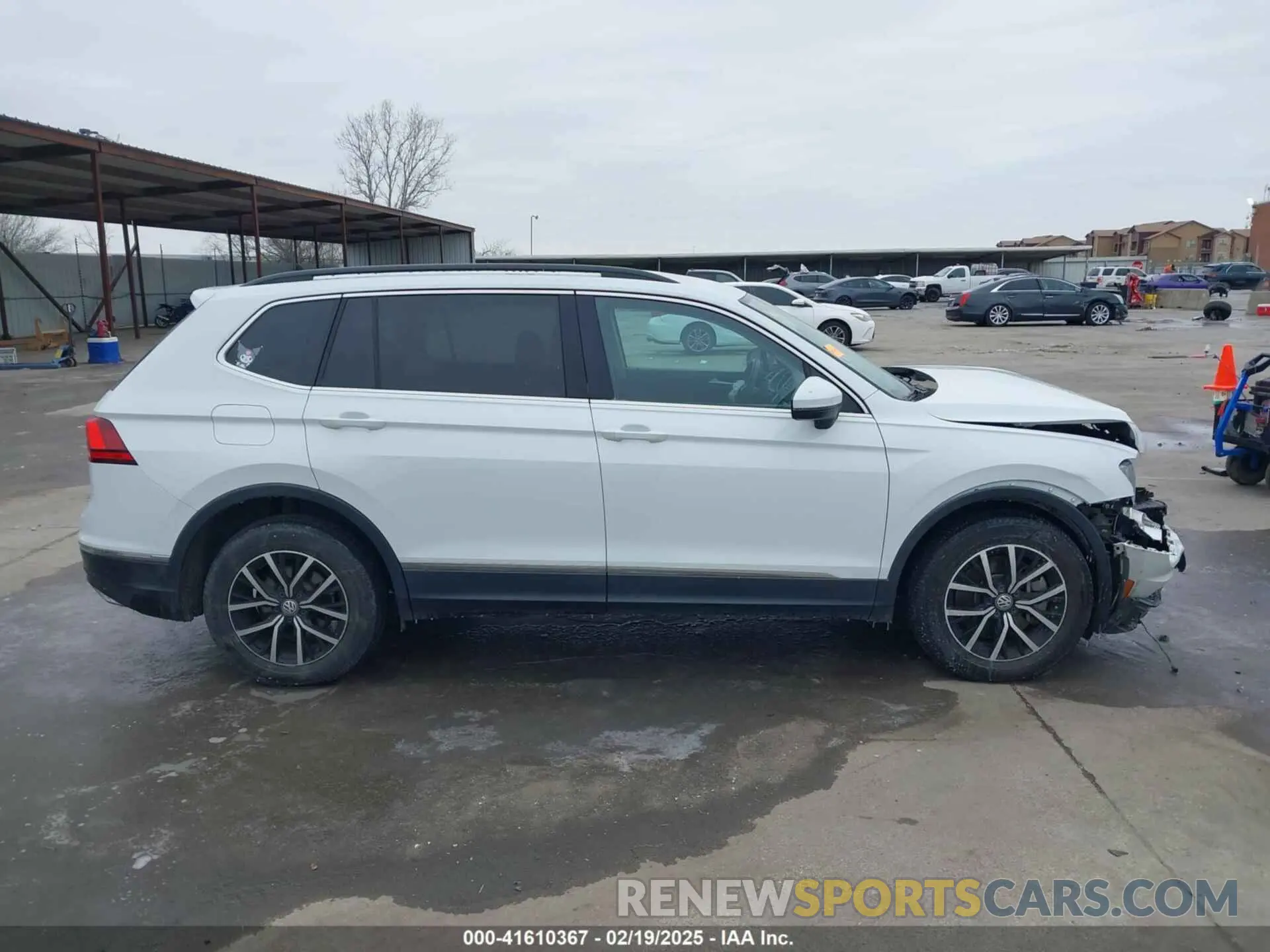 13 fotografías del automóvil dañado 3VV3B7AX0MM008938 VOLKSWAGEN TIGUAN 2021
