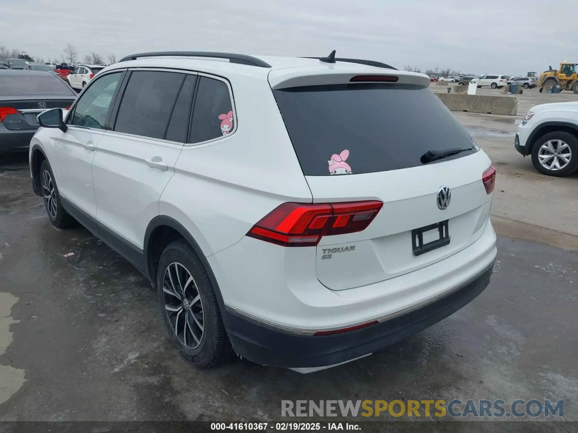 3 fotografías del automóvil dañado 3VV3B7AX0MM008938 VOLKSWAGEN TIGUAN 2021