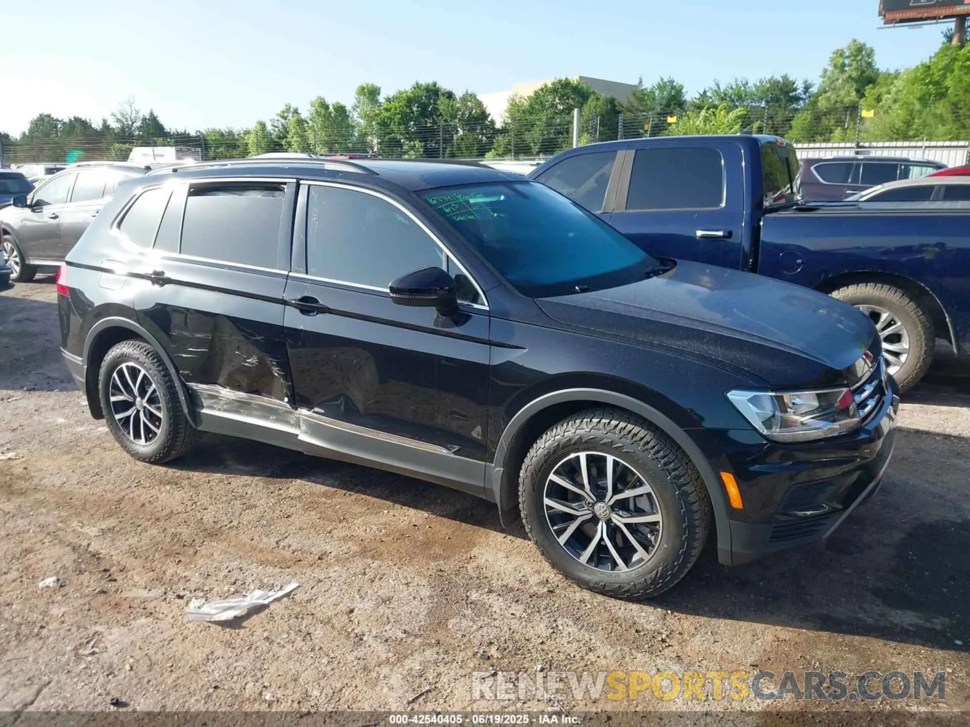 1 fotografías del automóvil dañado 3VV3B7AX0MM023374 VOLKSWAGEN TIGUAN 2021