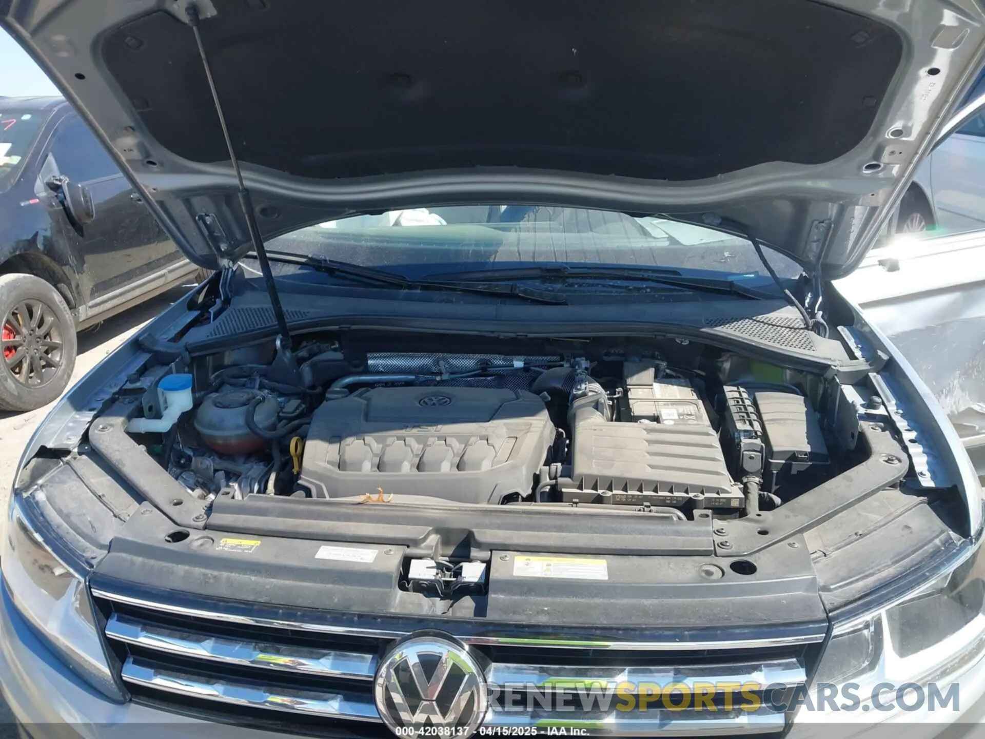10 fotografías del automóvil dañado 3VV3B7AX0MM026064 VOLKSWAGEN TIGUAN 2021