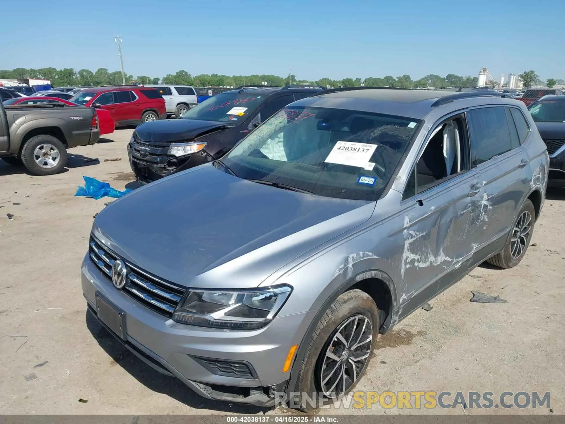 6 fotografías del automóvil dañado 3VV3B7AX0MM026064 VOLKSWAGEN TIGUAN 2021