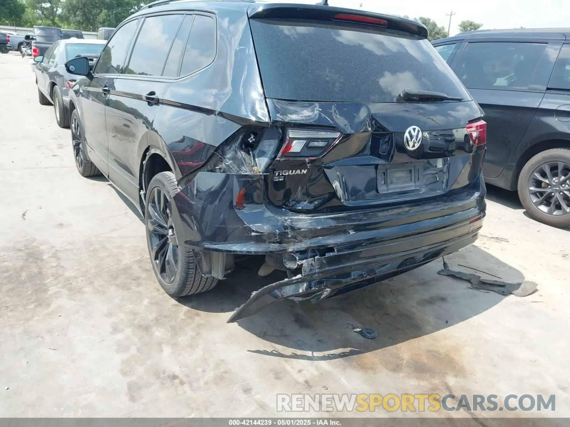 6 fotografías del automóvil dañado 3VV3B7AX0MM047478 VOLKSWAGEN TIGUAN 2021