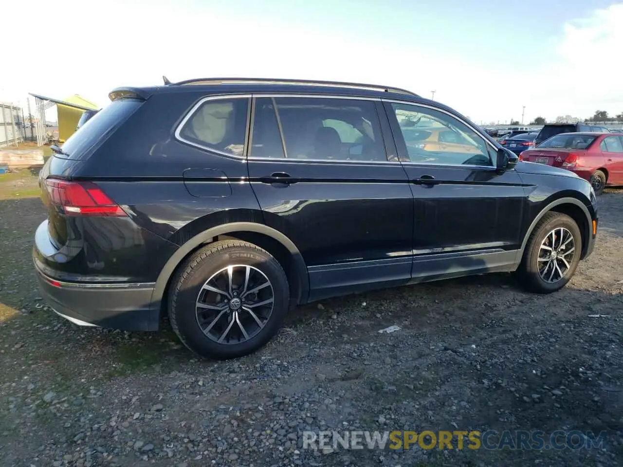 3 fotografías del automóvil dañado 3VV3B7AX2MM046302 VOLKSWAGEN TIGUAN 2021