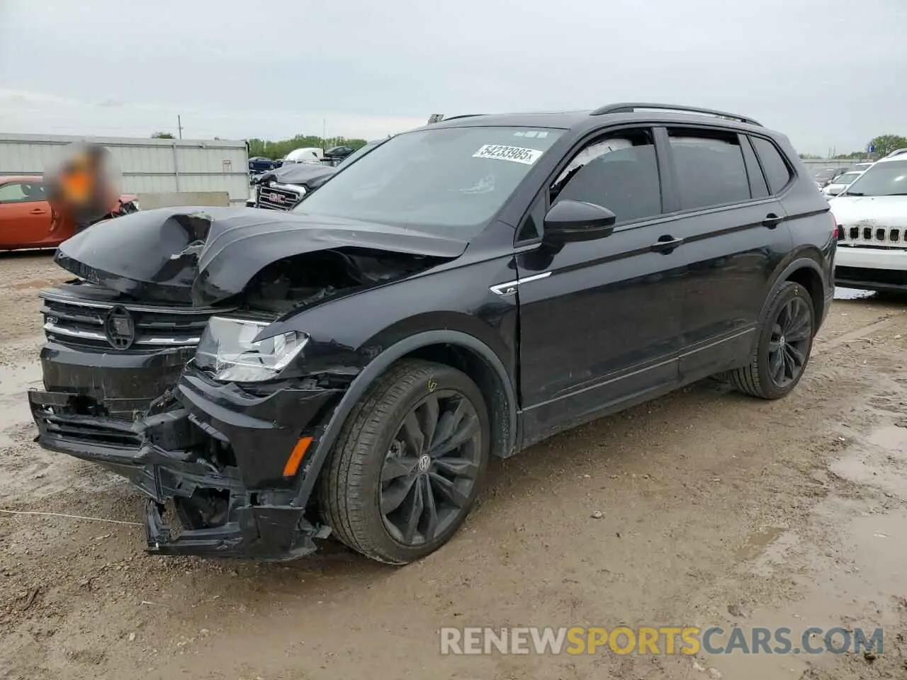 1 fotografías del automóvil dañado 3VV3B7AX2MM129003 VOLKSWAGEN TIGUAN 2021