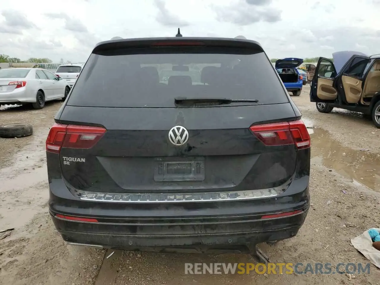 6 fotografías del automóvil dañado 3VV3B7AX2MM129003 VOLKSWAGEN TIGUAN 2021