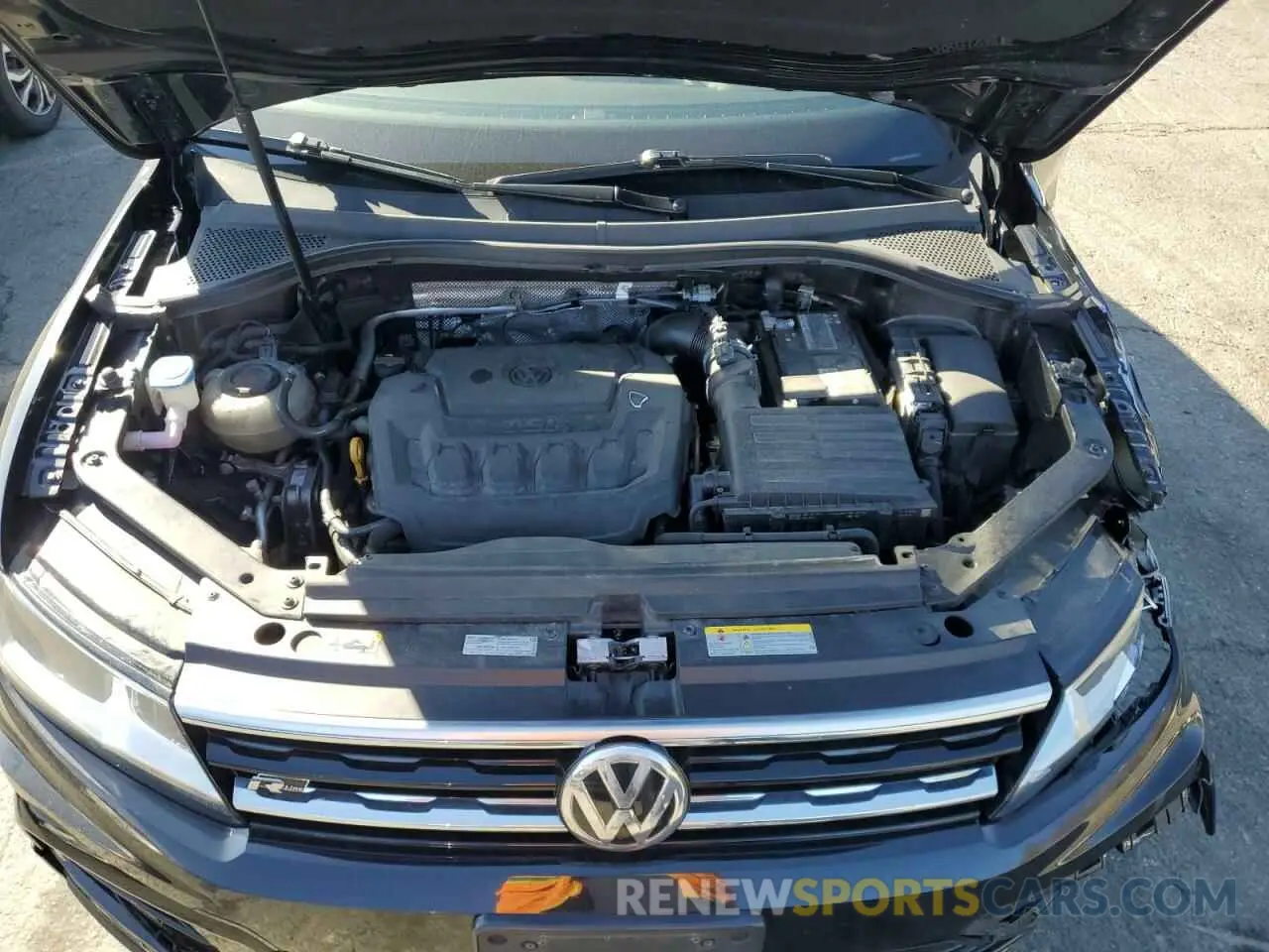 12 fotografías del automóvil dañado 3VV3B7AX3MM025927 VOLKSWAGEN TIGUAN 2021